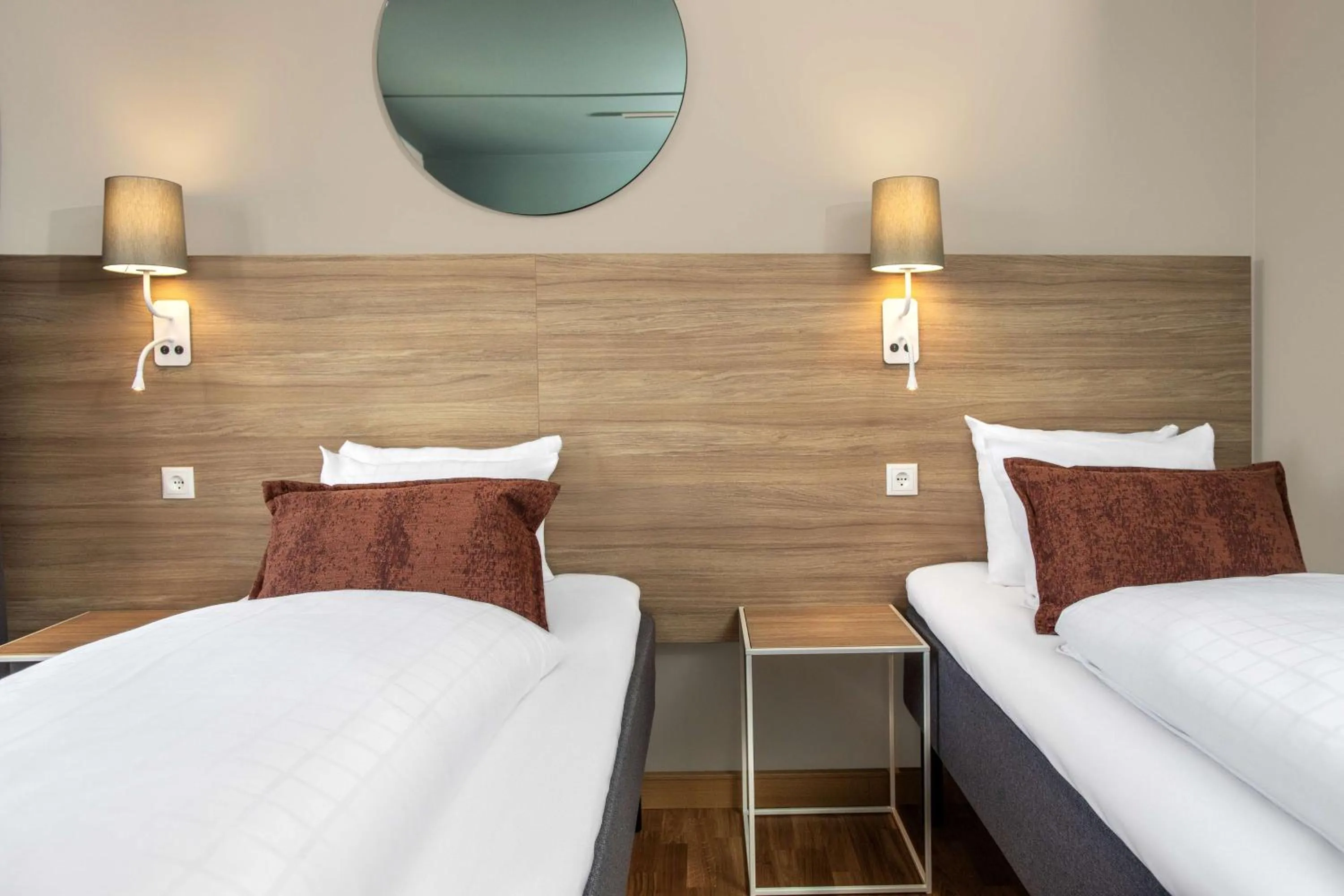 Bedroom, Bed in Scandic Roskilde Park