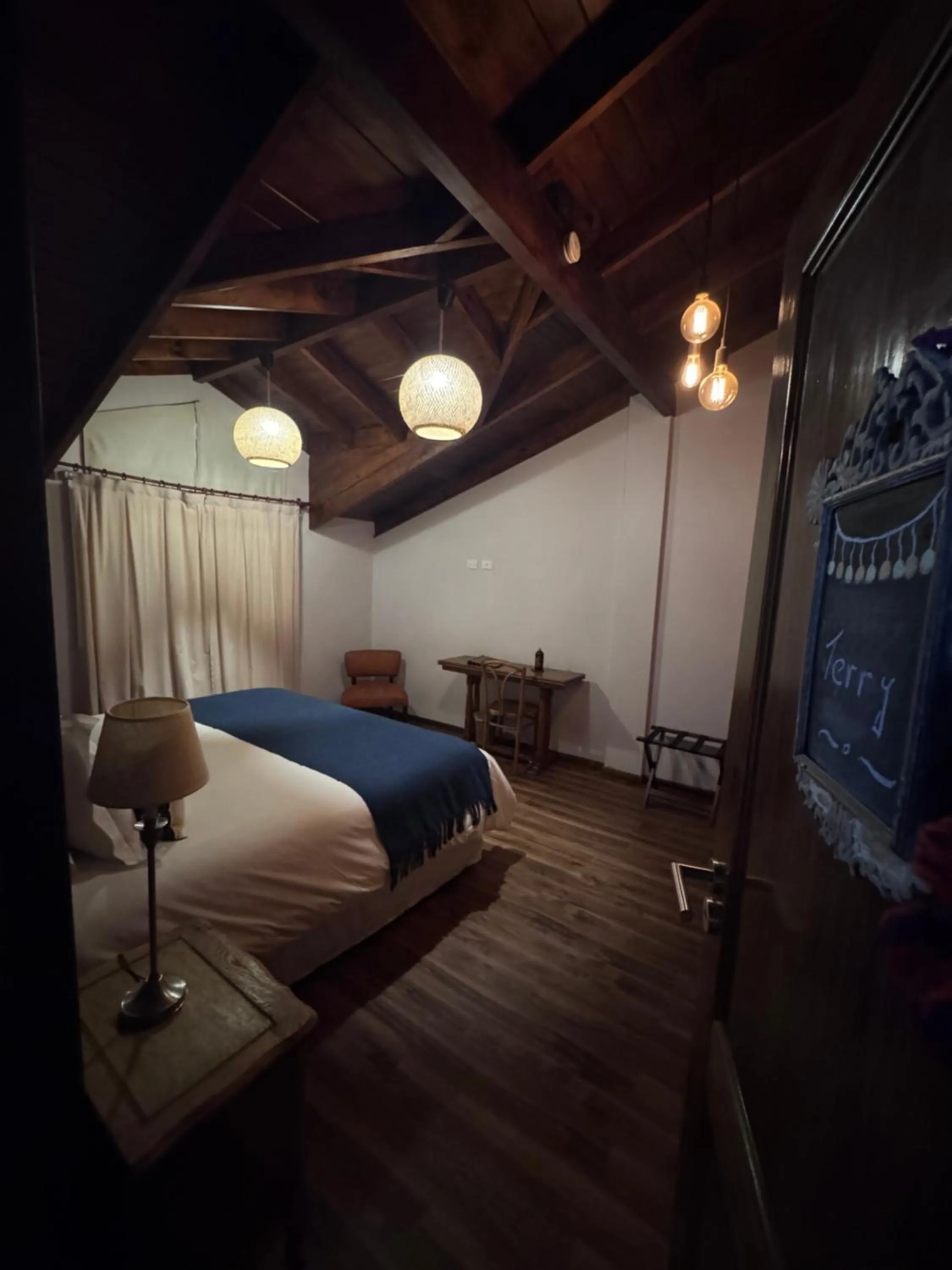 Bed in MadreTierra Patagonia