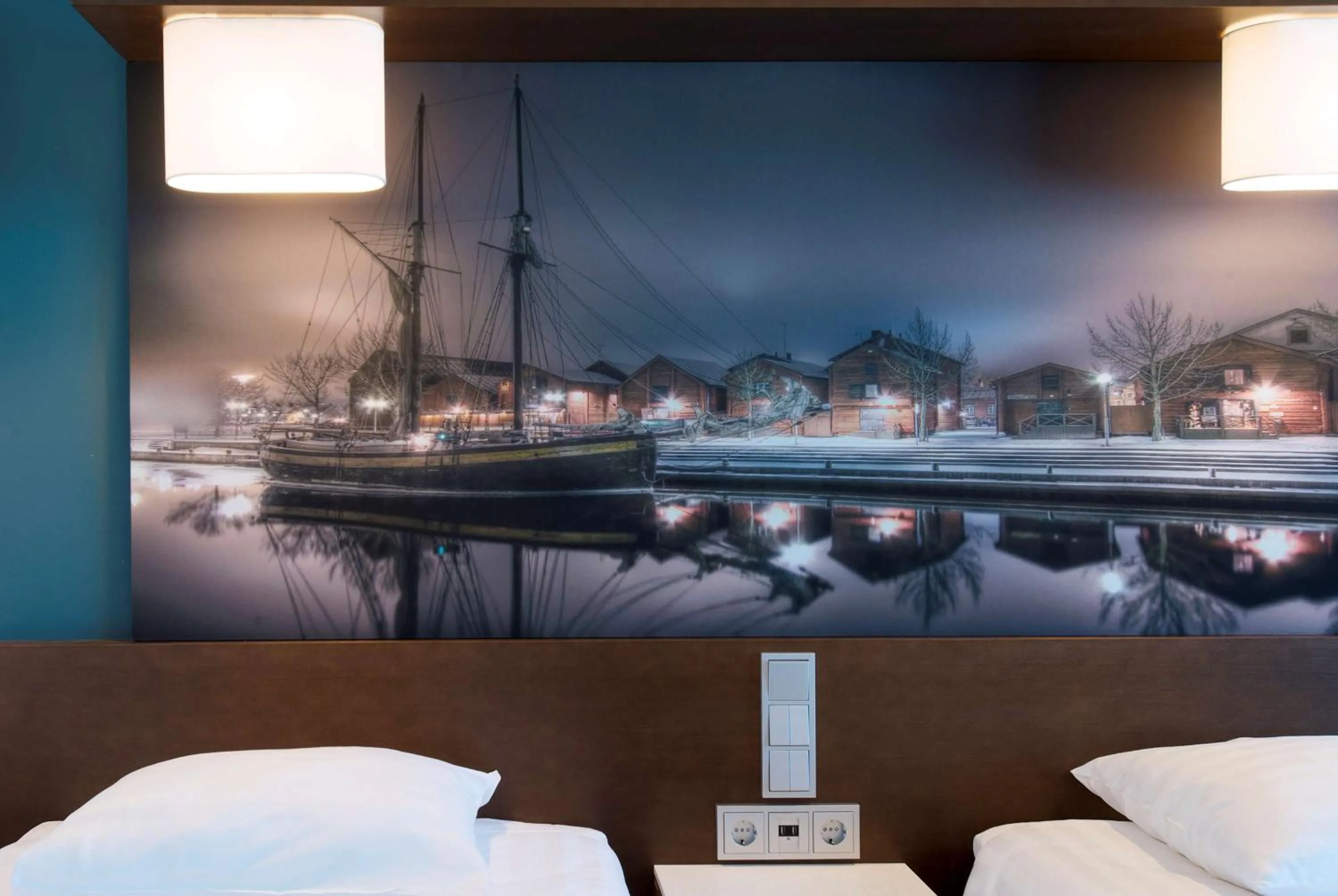 Bedroom, Bed in Scandic Oulu Station