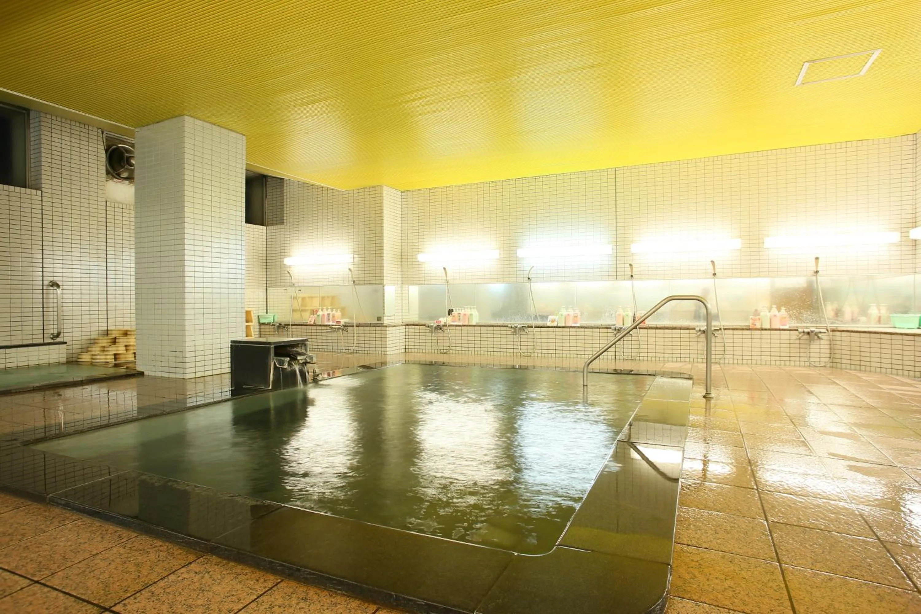 Hot Spring Bath in Shiga Palace Hotel