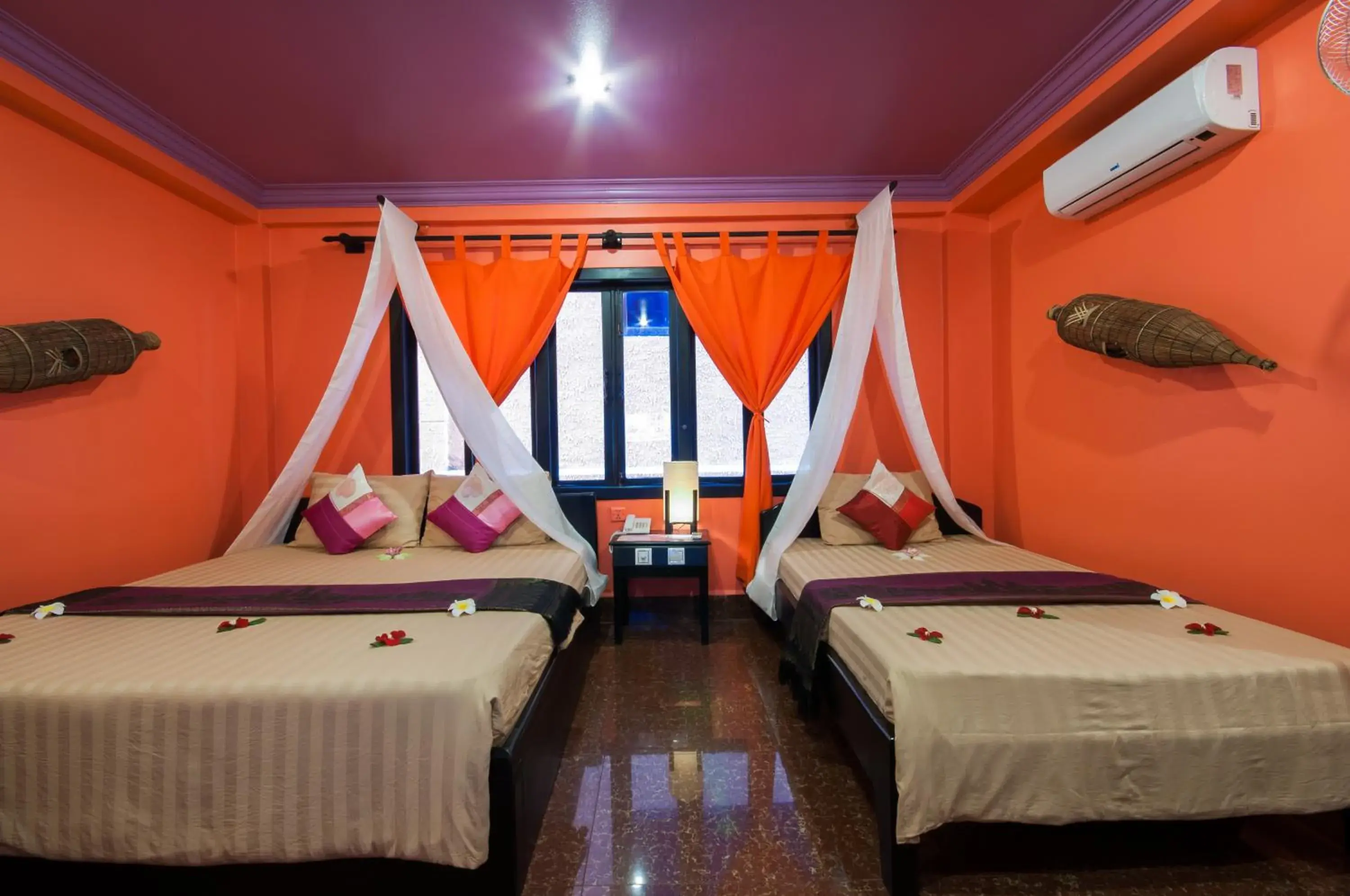 Twin Room with Balcony in Golden Butterfly Villa Twin Room with Balcony in Golden Butterfly Villa