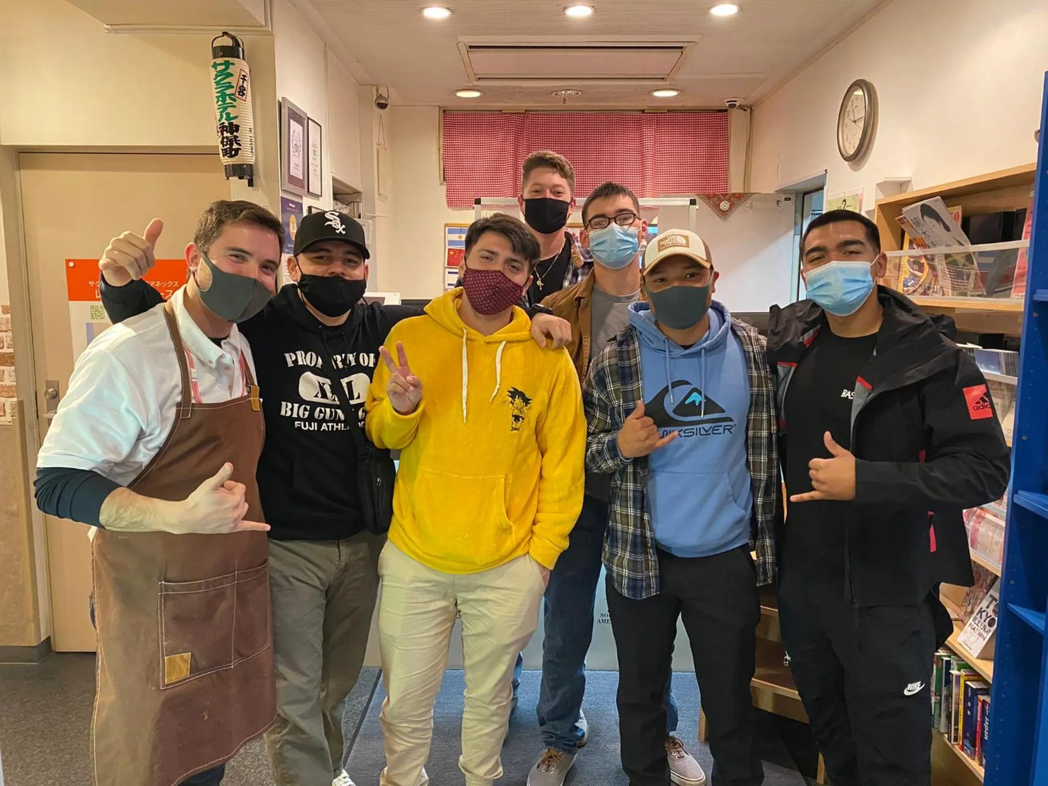 People in Sakura Hotel Jimbocho