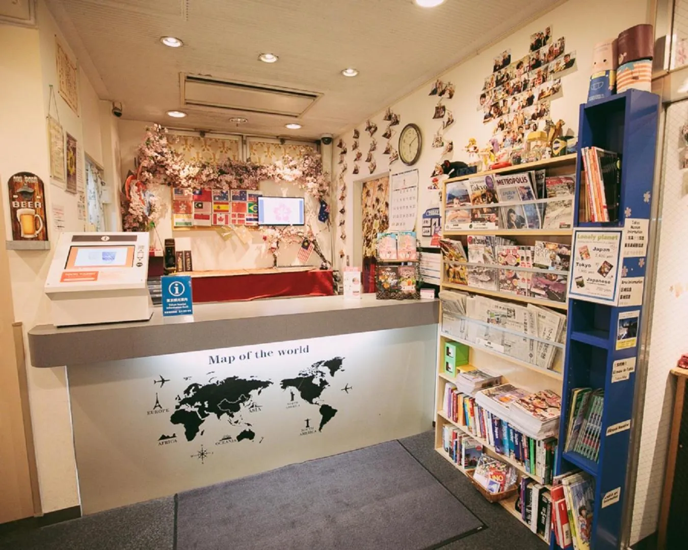 Lobby or reception in Sakura Hotel Jimbocho