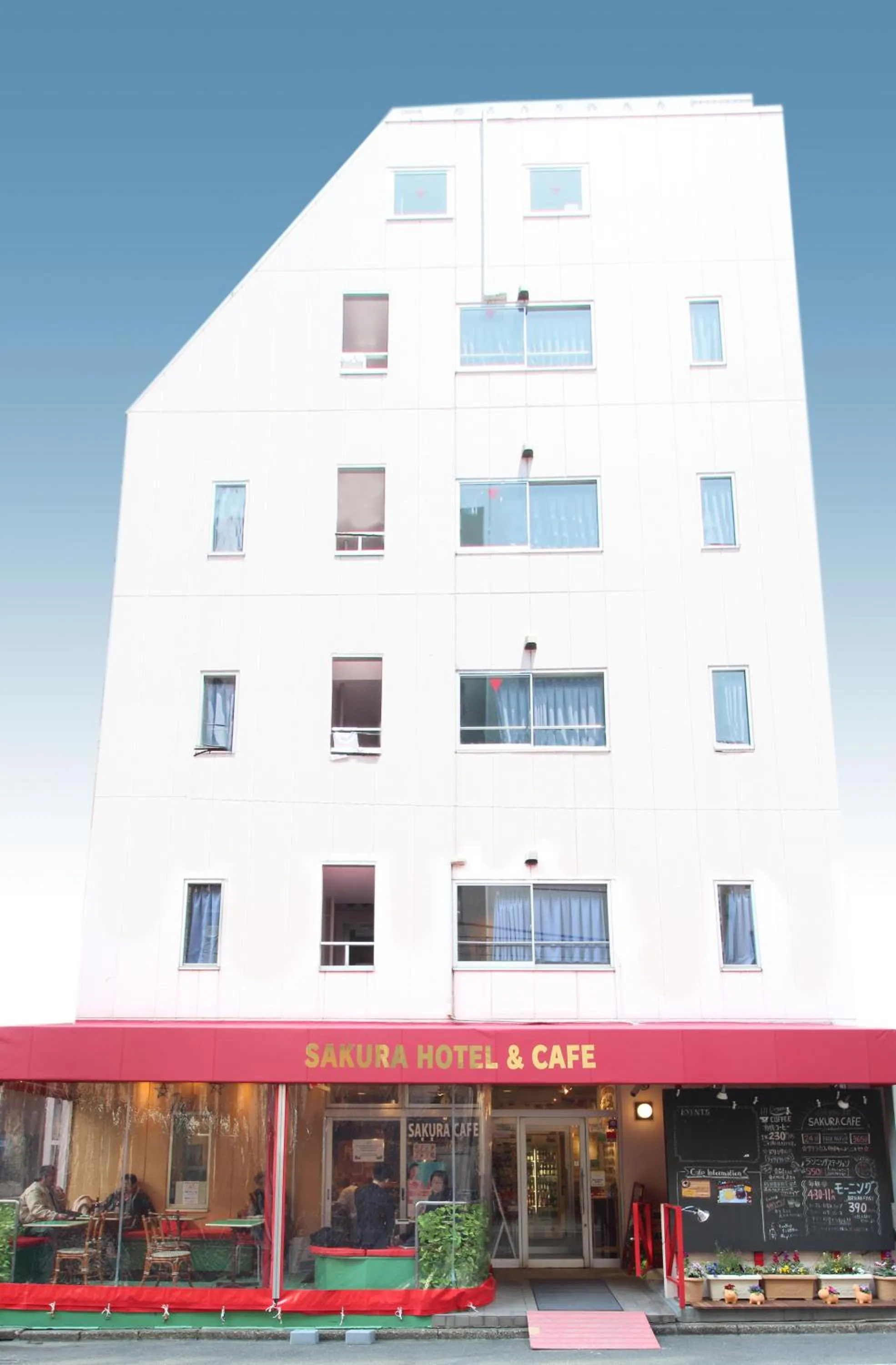 Facade/entrance in Sakura Hotel Jimbocho