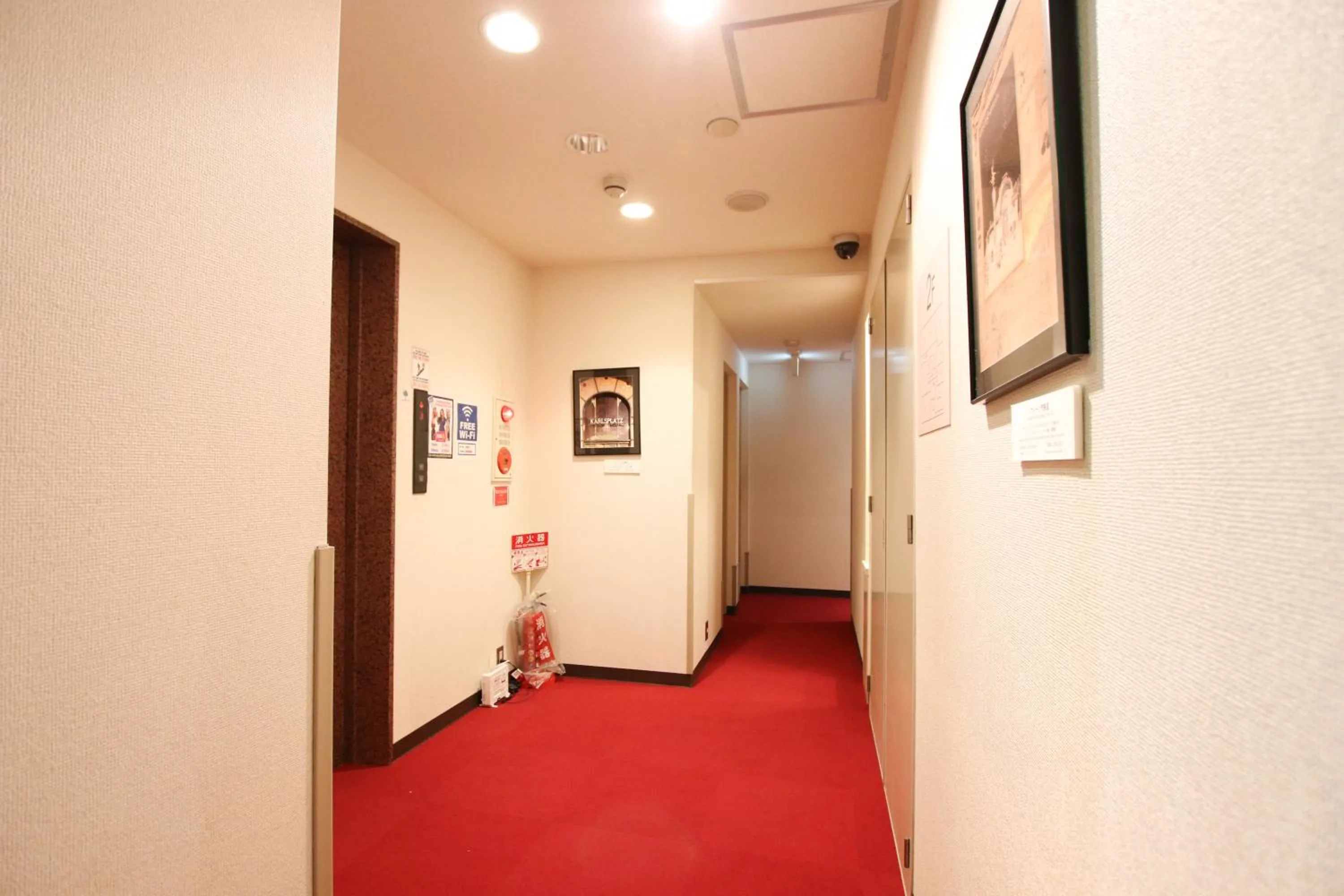 Decorative detail in Sakura Hotel Jimbocho