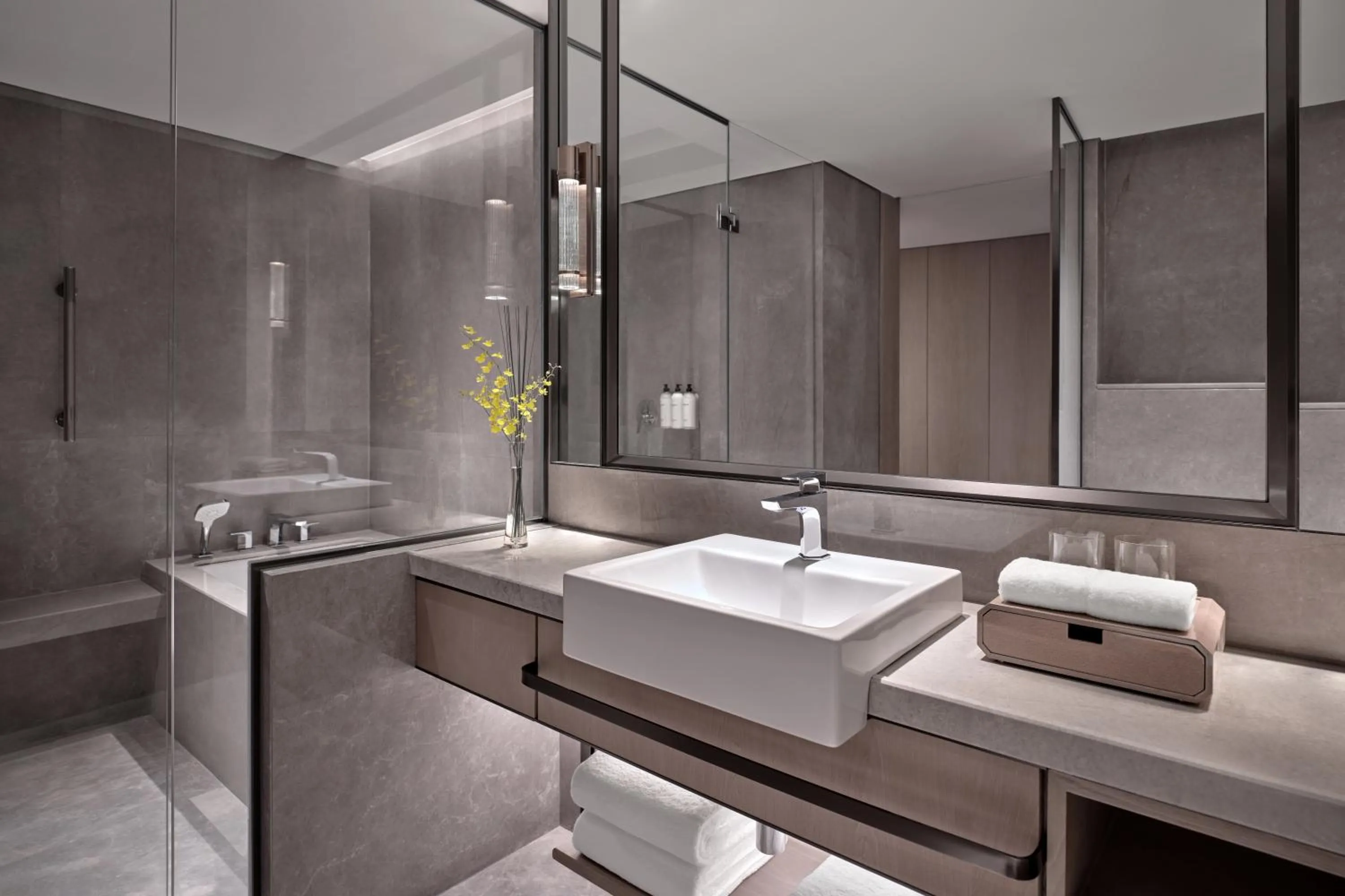 Bathroom in Grand Hyatt Beijing