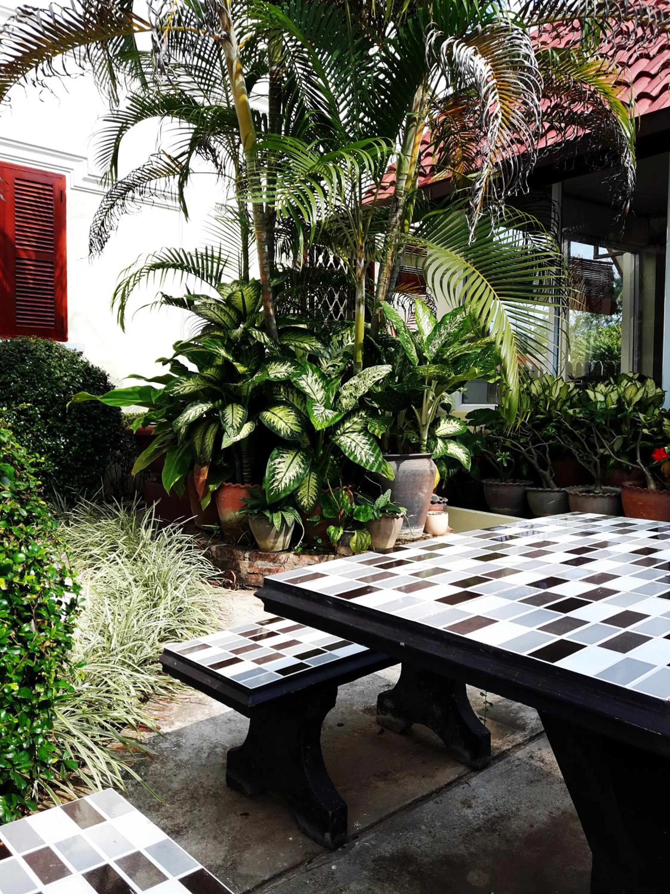 Garden in Phonepraseuth Guesthouse