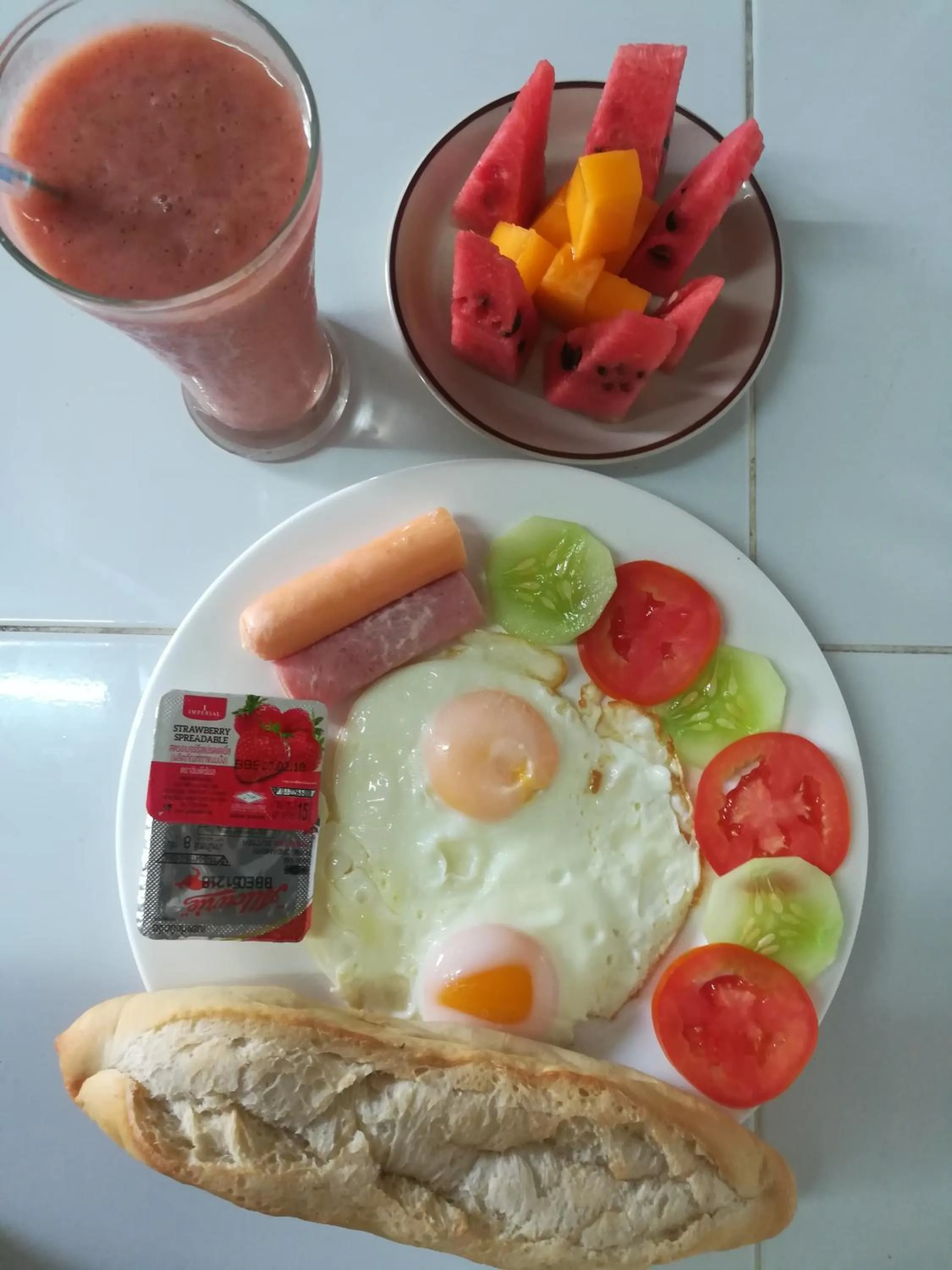 Breakfast in Phonepraseuth Guesthouse