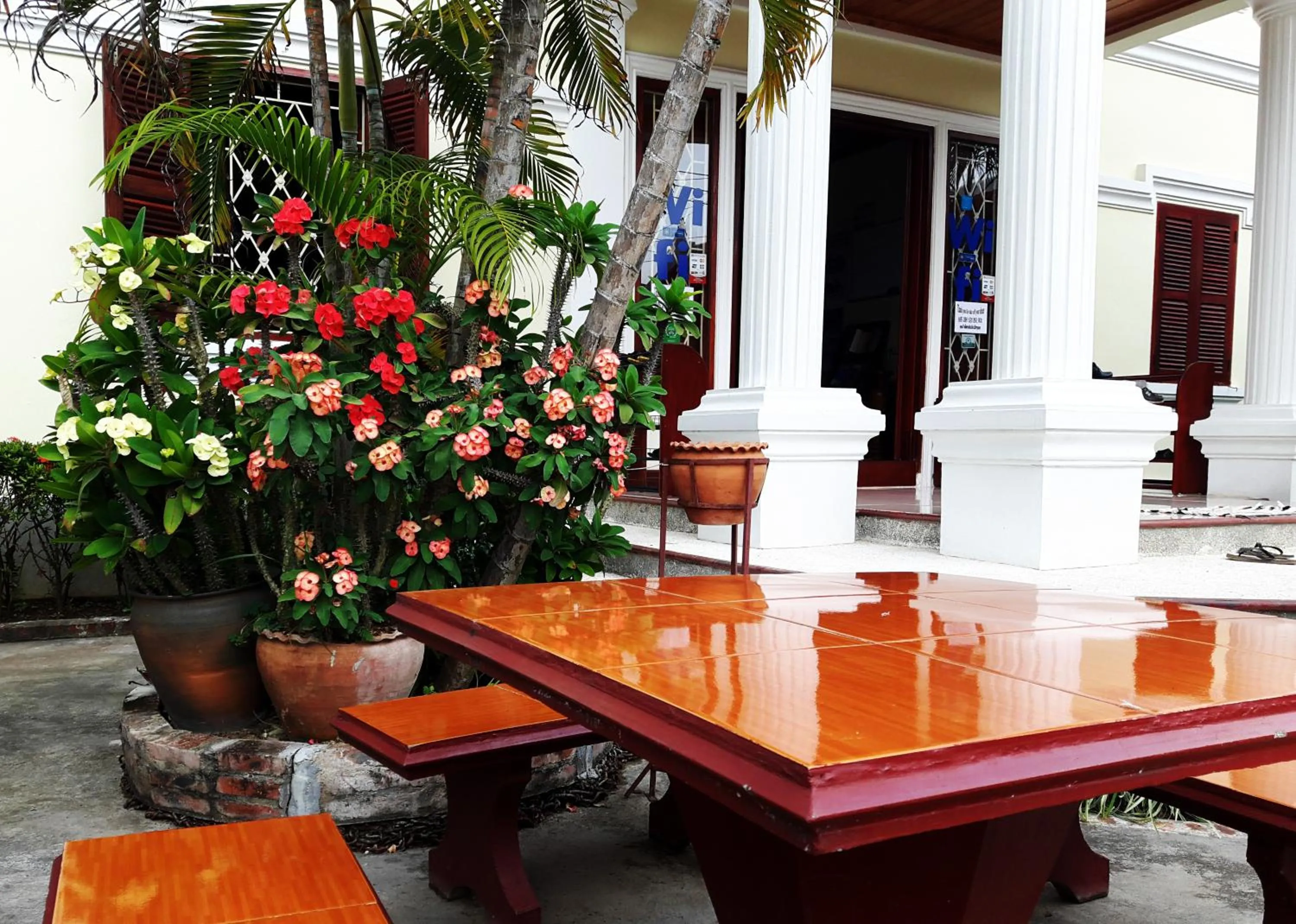 Garden in Phonepraseuth Guesthouse