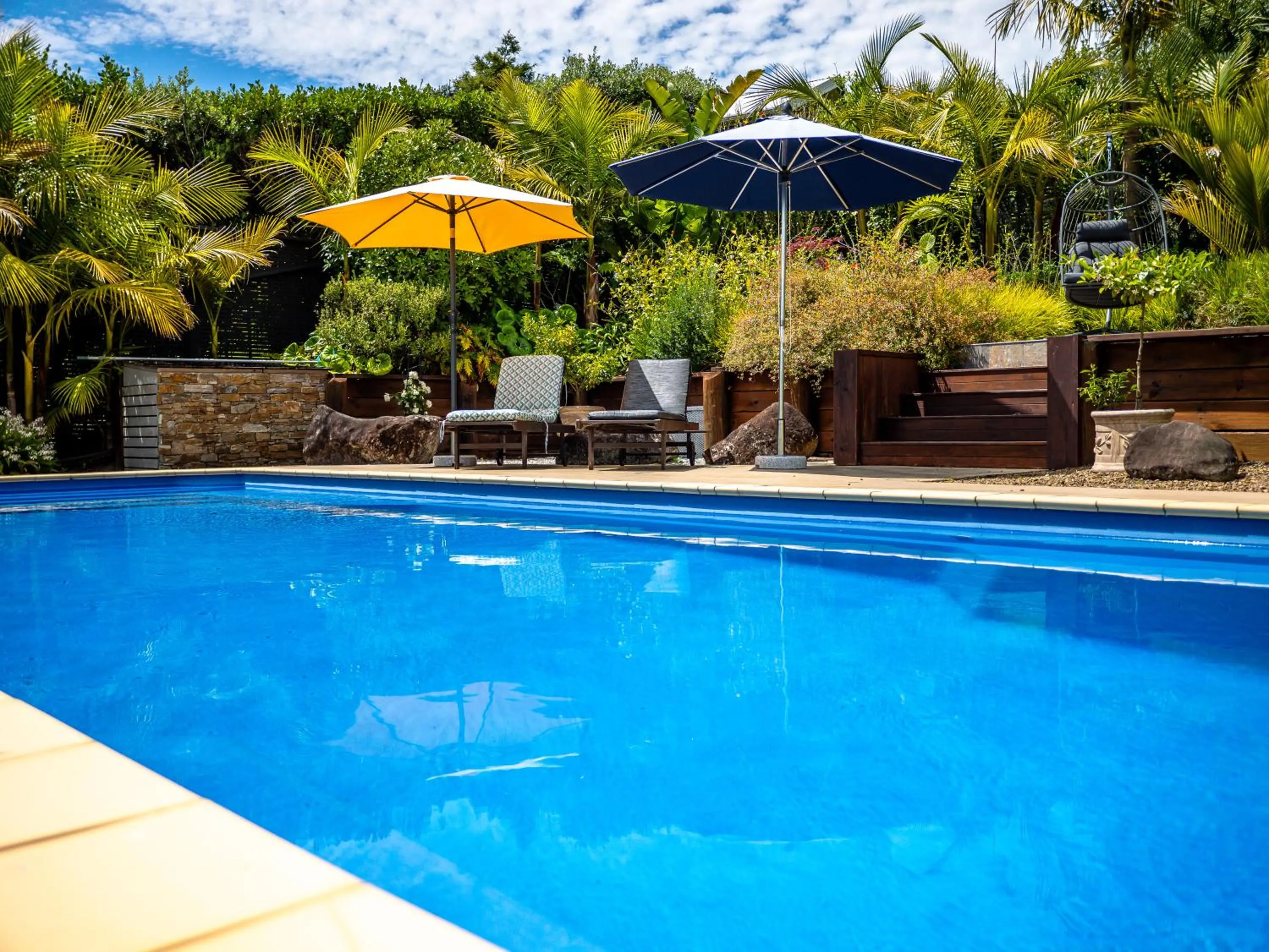 Swimming pool in Te Awa Lodge