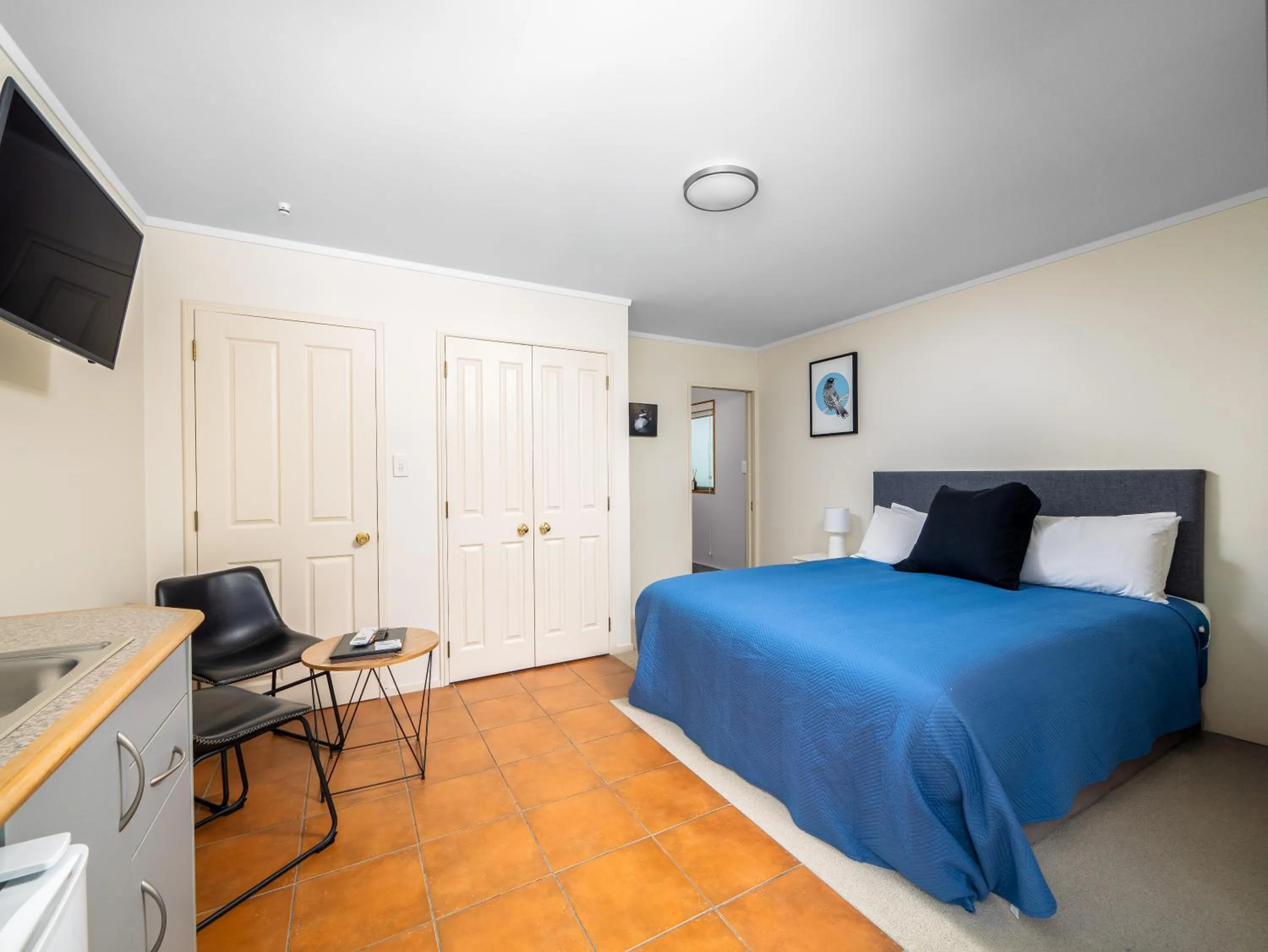 Photo of the whole room, Bed in Te Awa Lodge