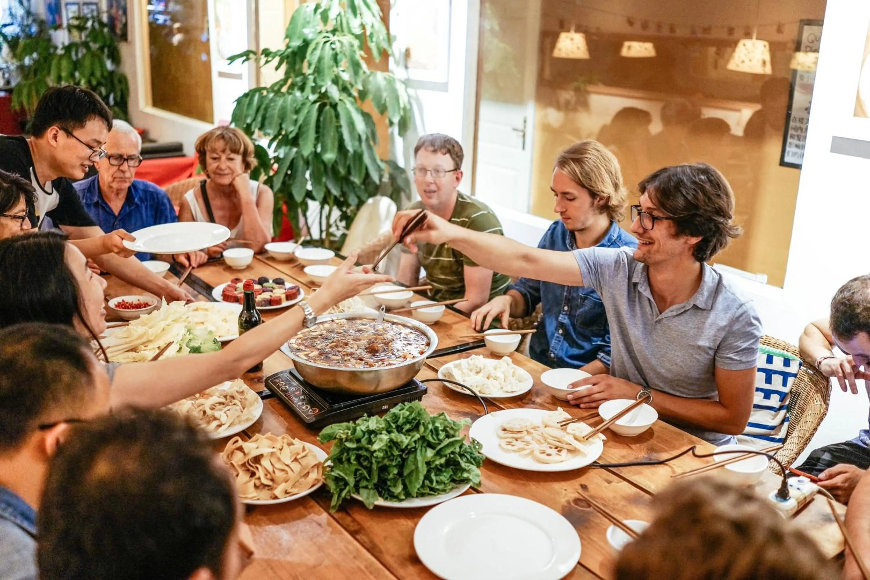 People in Chengdu Flipflop Hostel Poshpacker (Chunxi Road Metro Station)