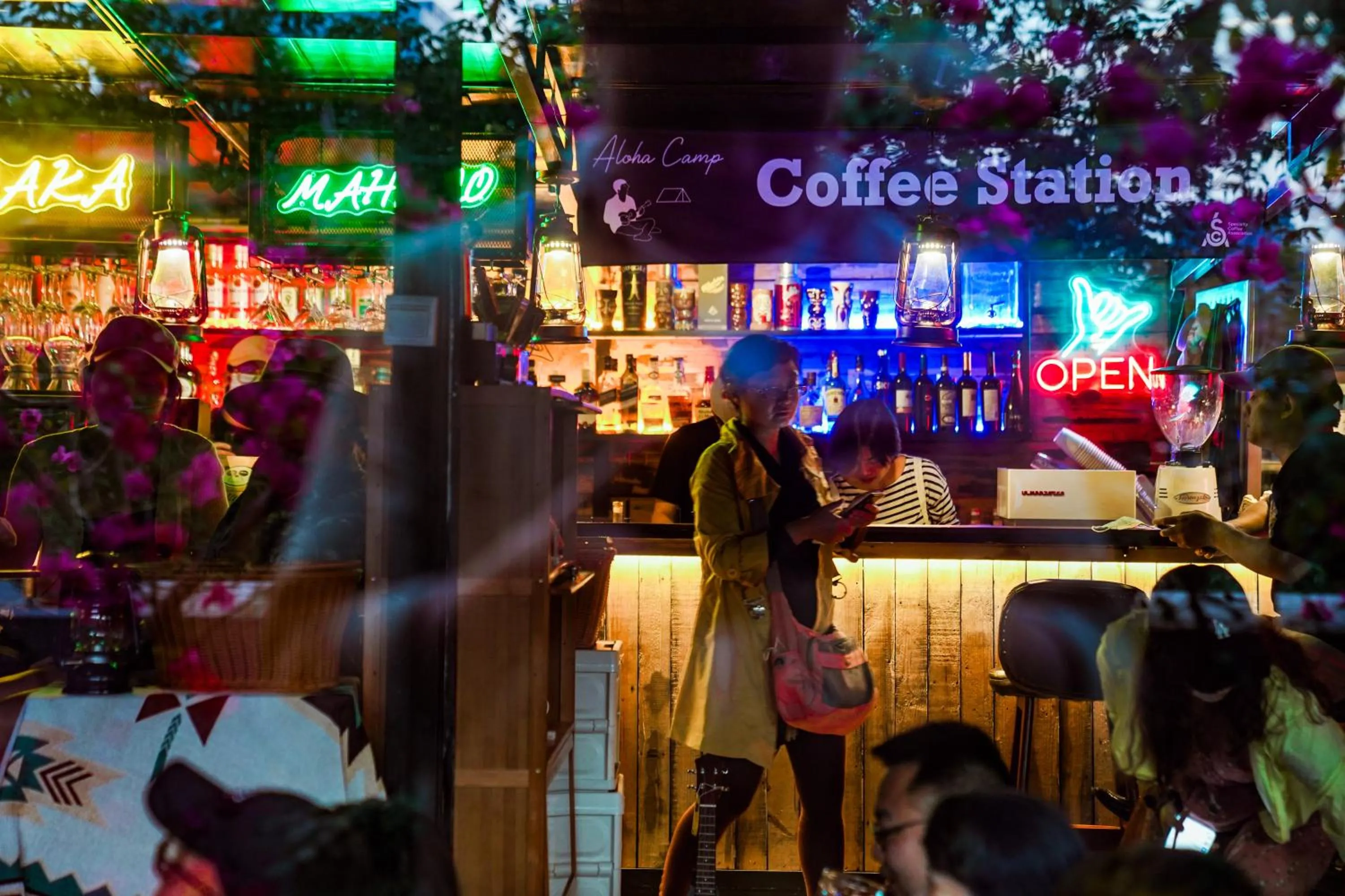 Lounge or bar in Chengdu Flipflop Hostel Poshpacker (Chunxi Road Metro Station)