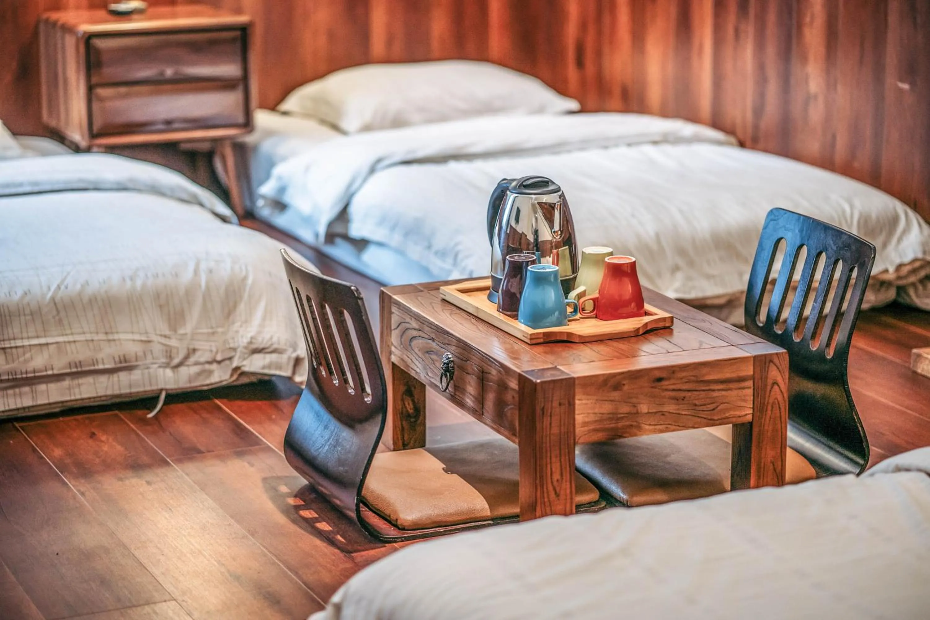 Decorative detail, Bed in Chengdu Flipflop Hostel Poshpacker (Chunxi Road Metro Station)