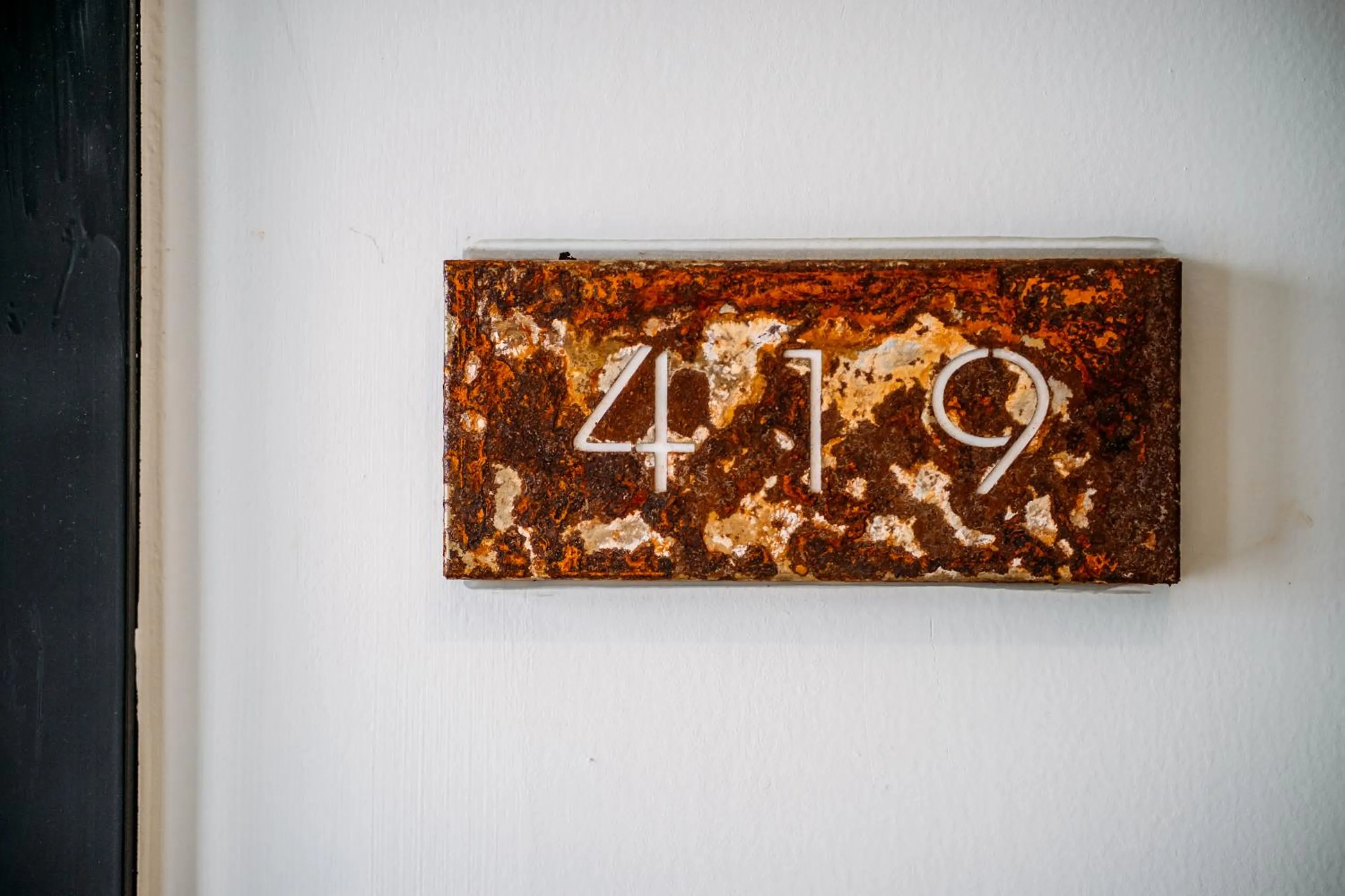 Decorative detail in Chengdu Flipflop Hostel Poshpacker (Chunxi Road Metro Station)