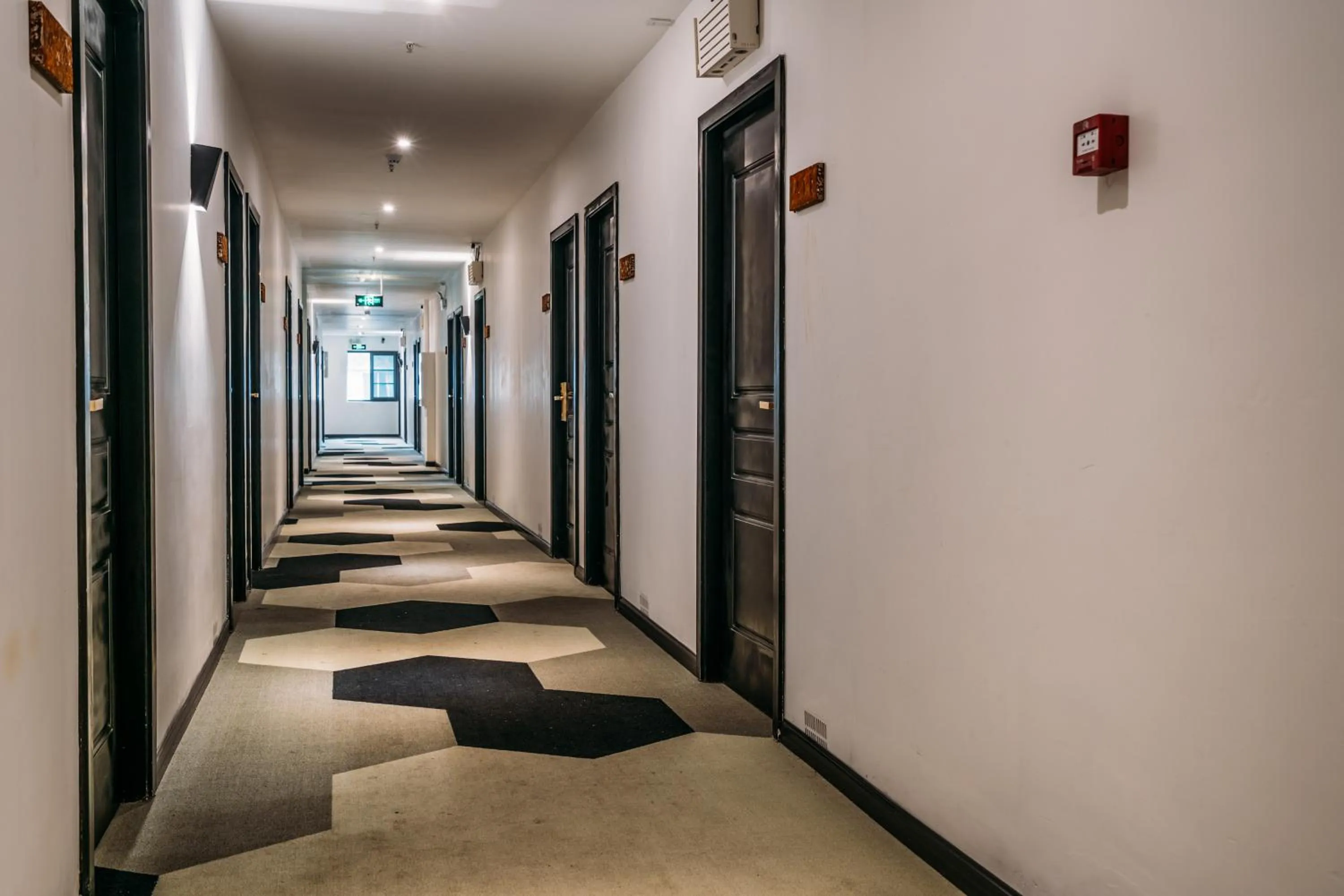 Decorative detail in Chengdu Flipflop Hostel Poshpacker (Chunxi Road Metro Station)