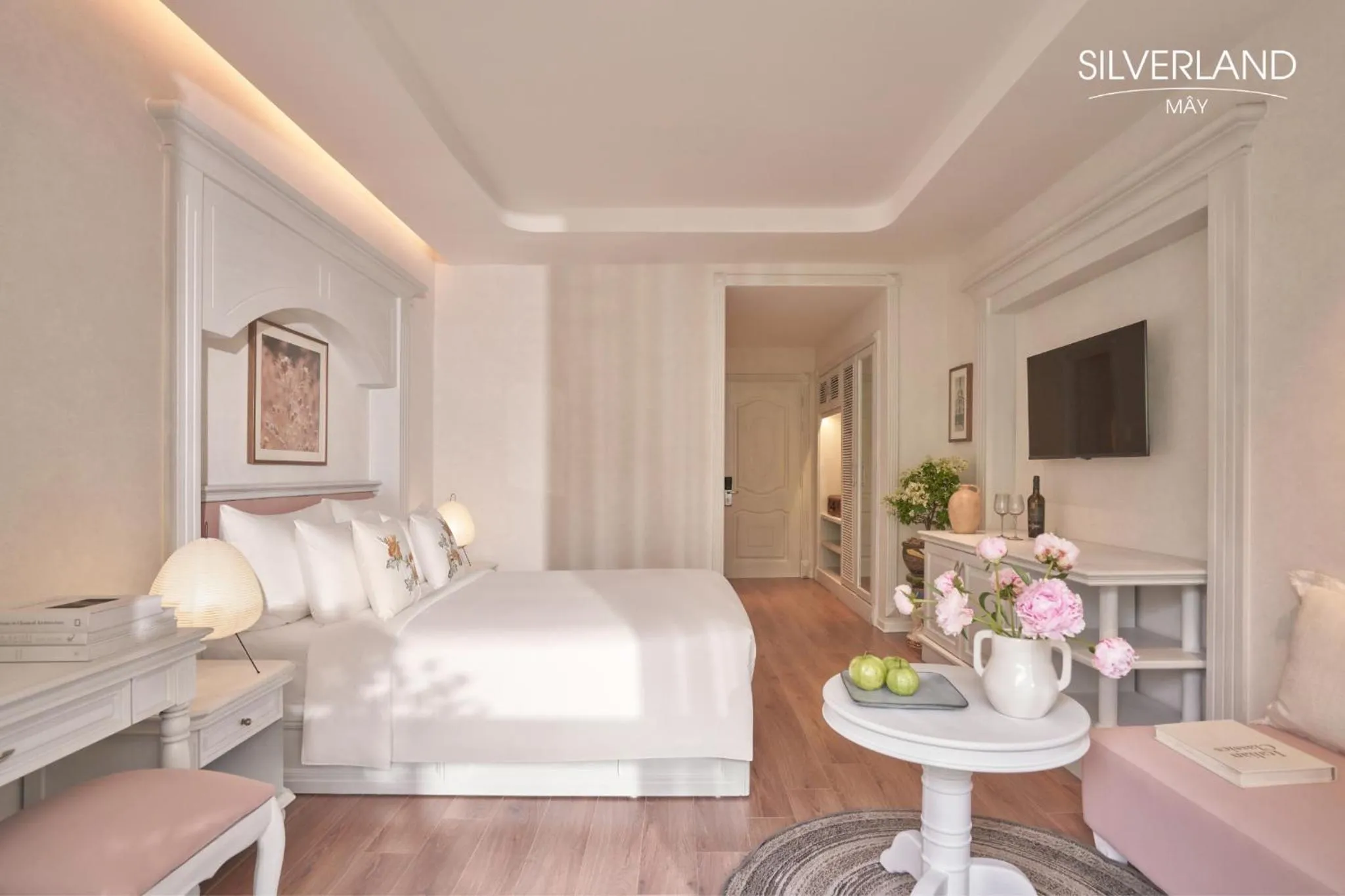 Bed in Silverland Mây Hotel