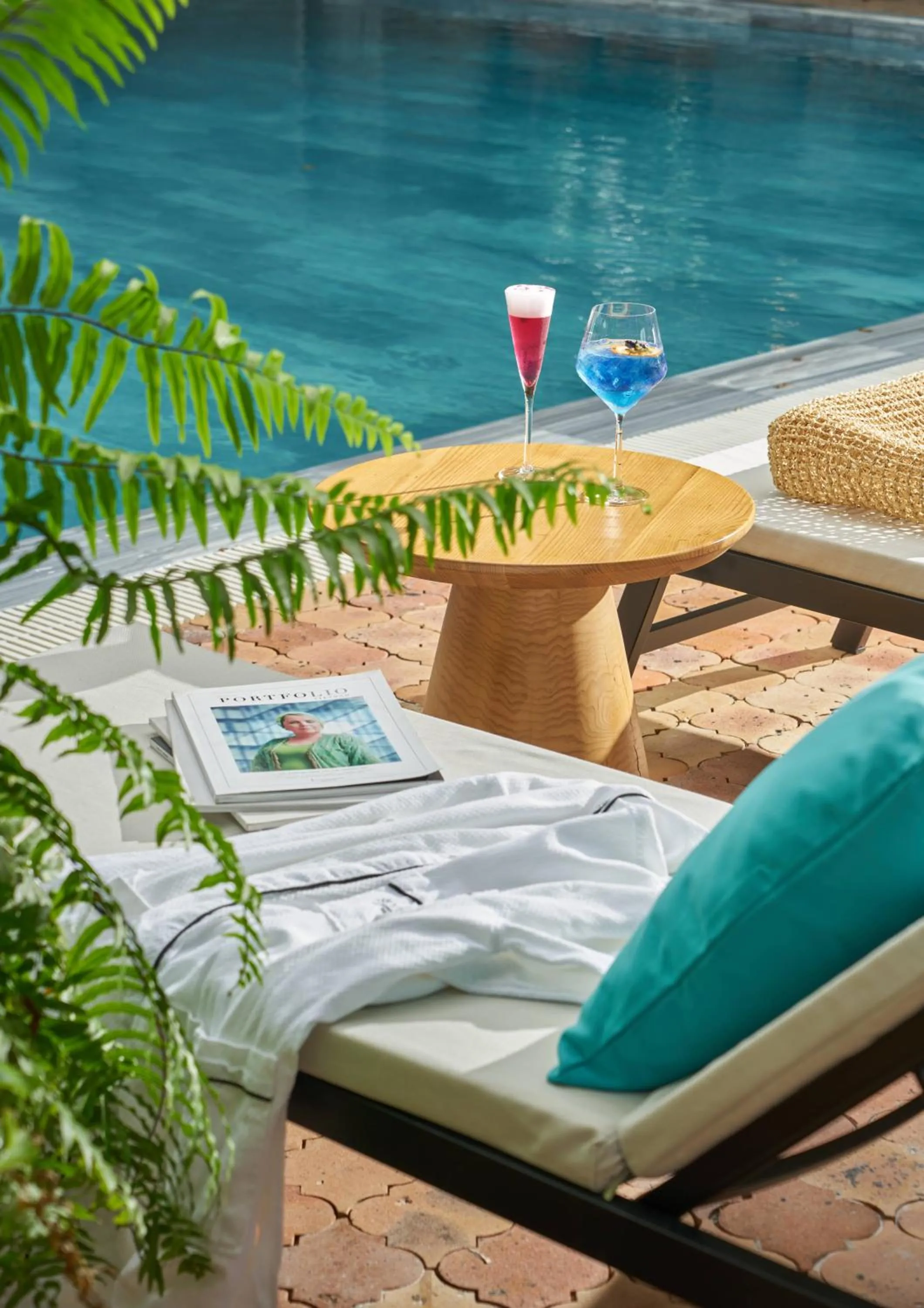 Swimming pool in Silverland Mây Hotel