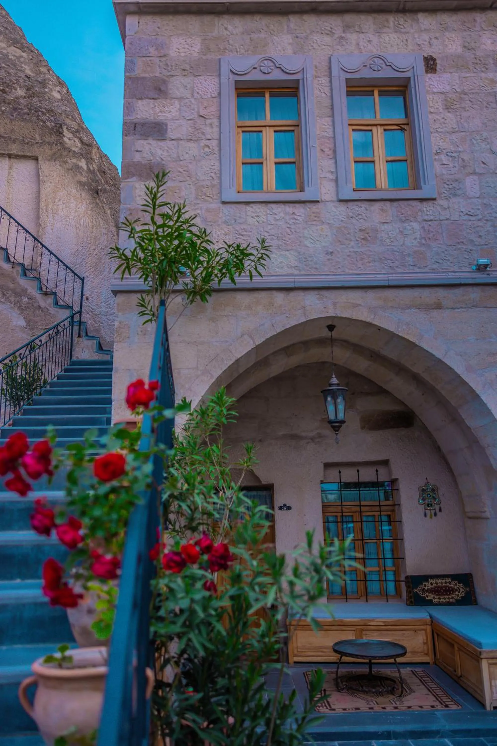 Property building in Cave Hotel Saksagan