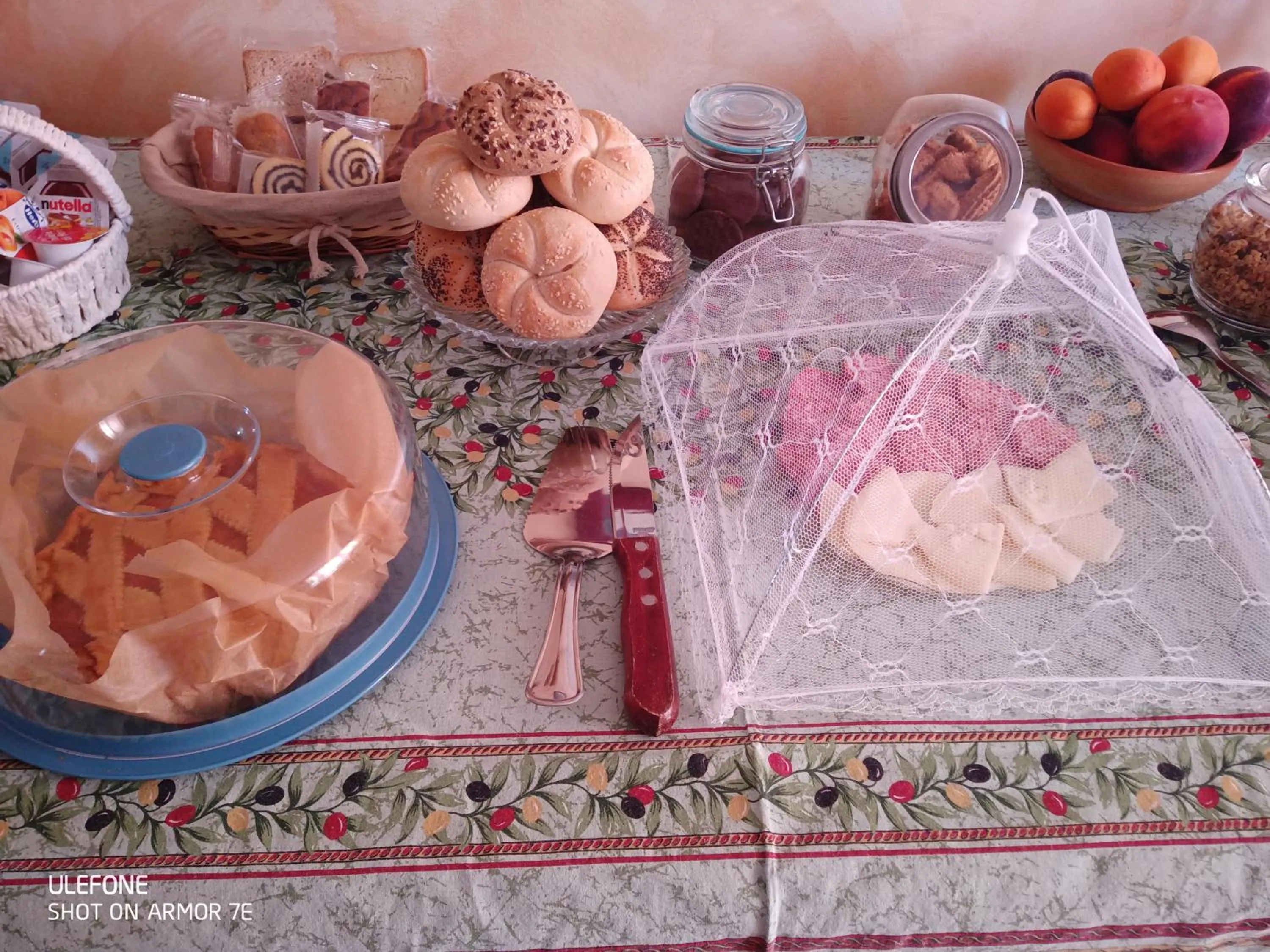 Food and drinks in B&B La poeta