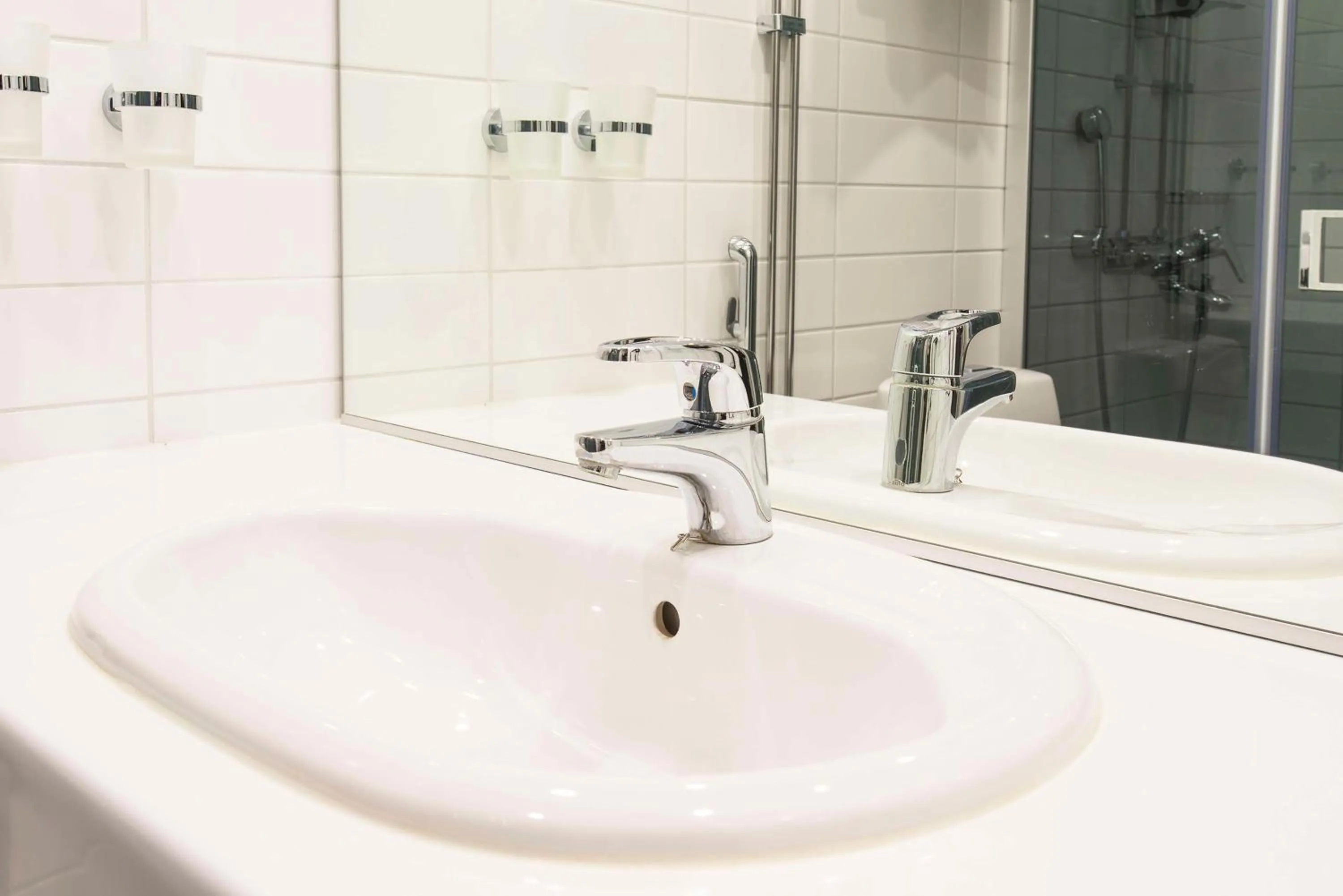 Bathroom in Scandic Kemi