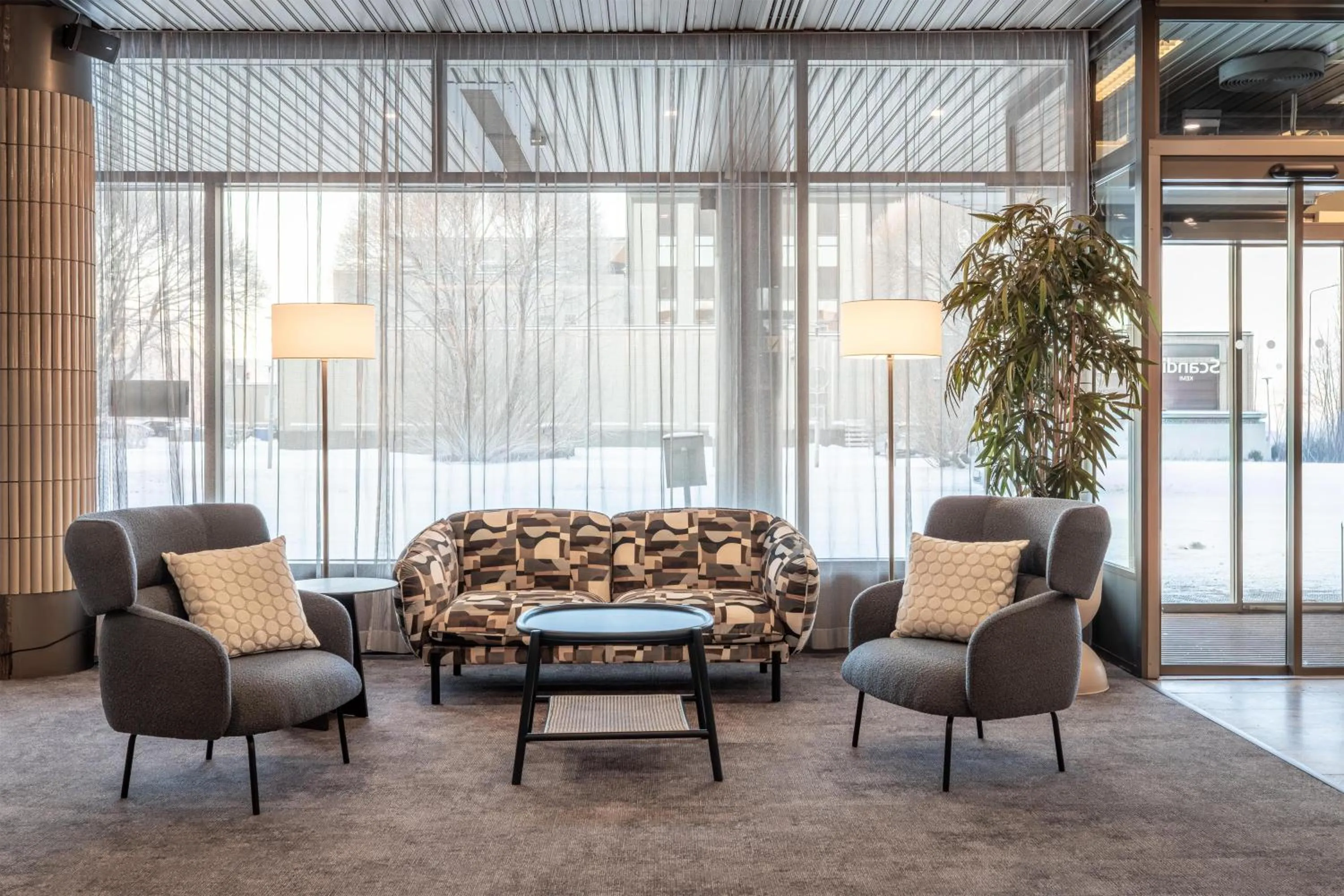 Lobby or reception in Scandic Kemi