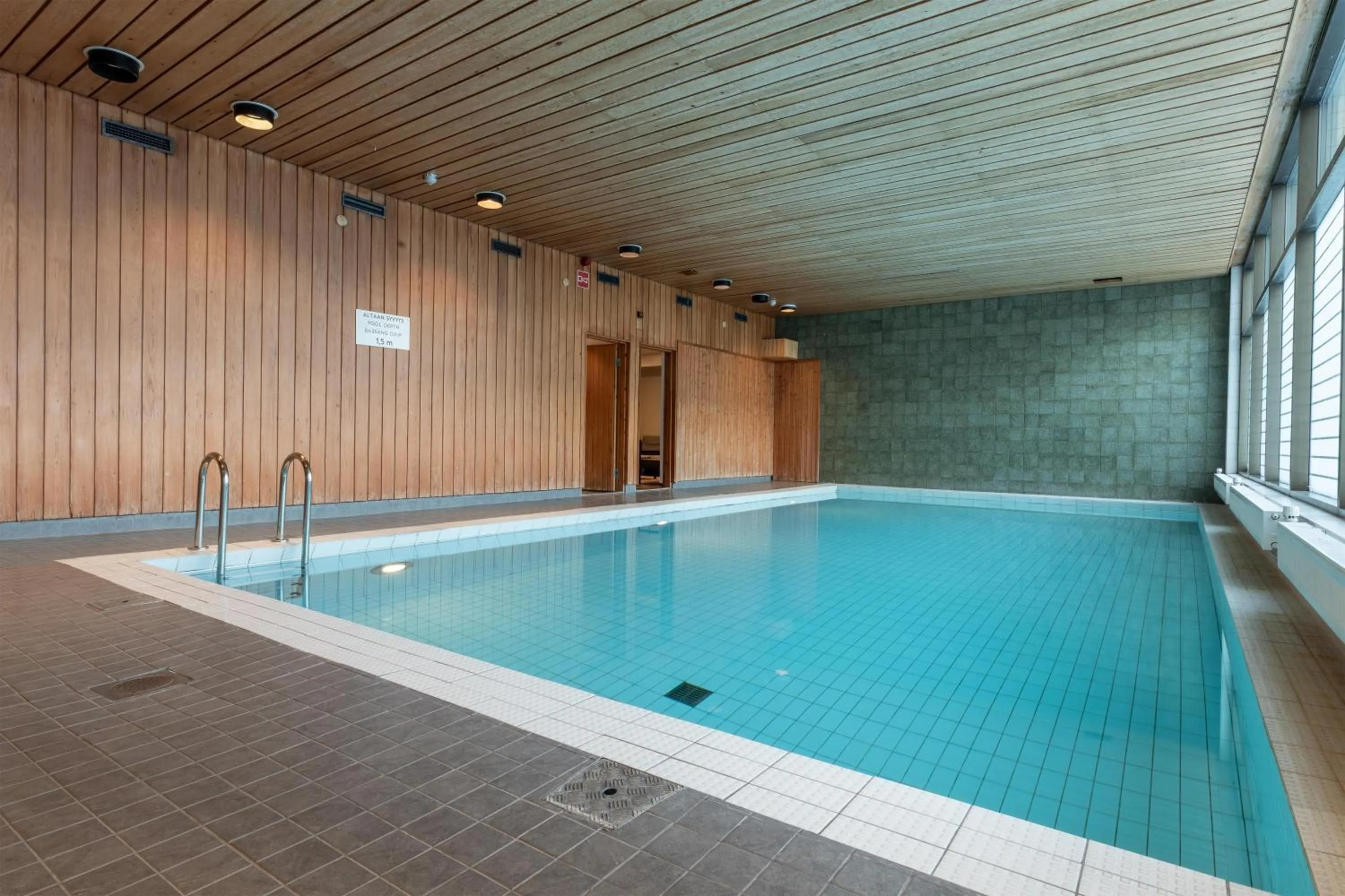 Pool view in Scandic Kemi