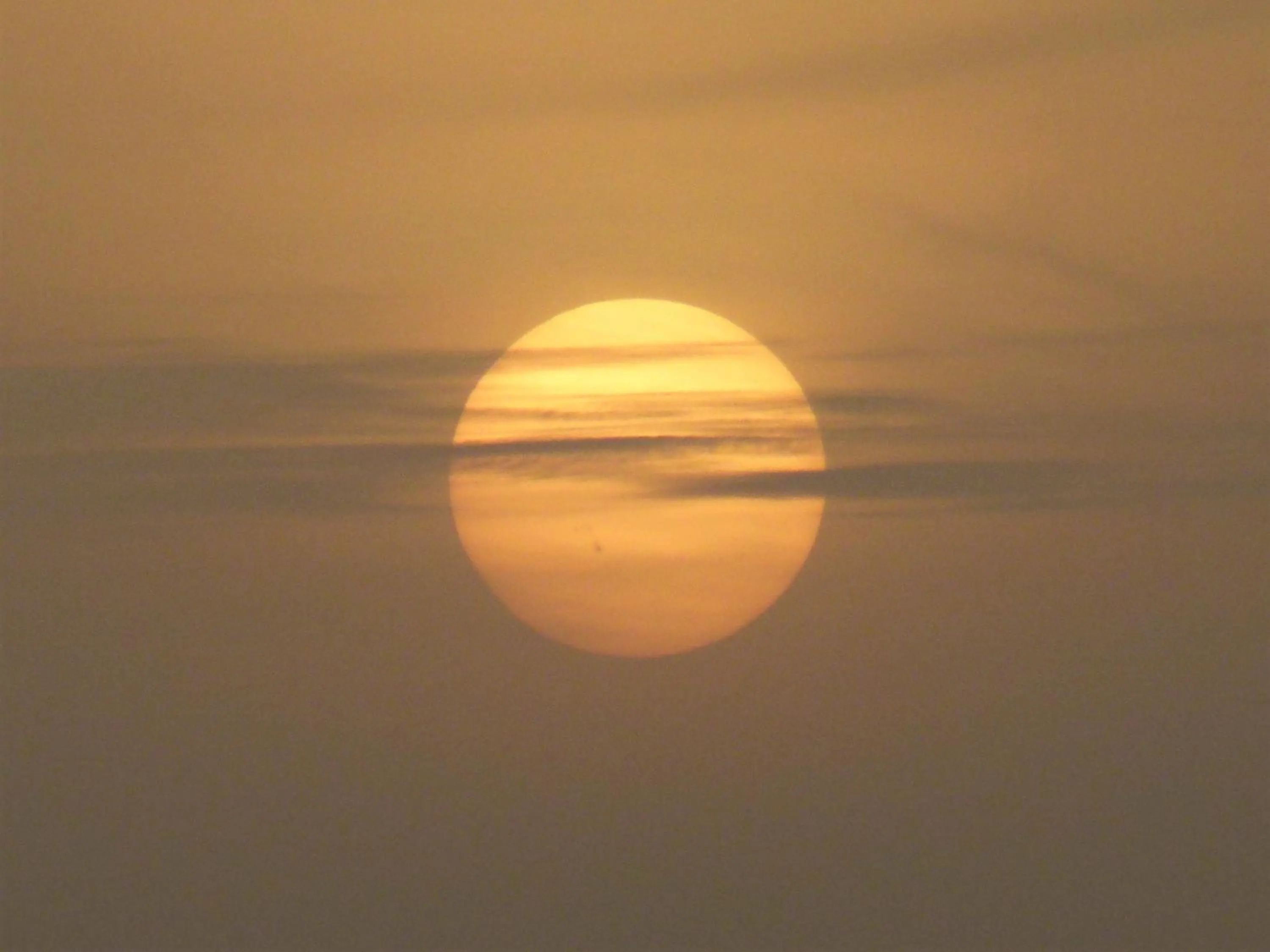 Sunset in Gajanand Guest House