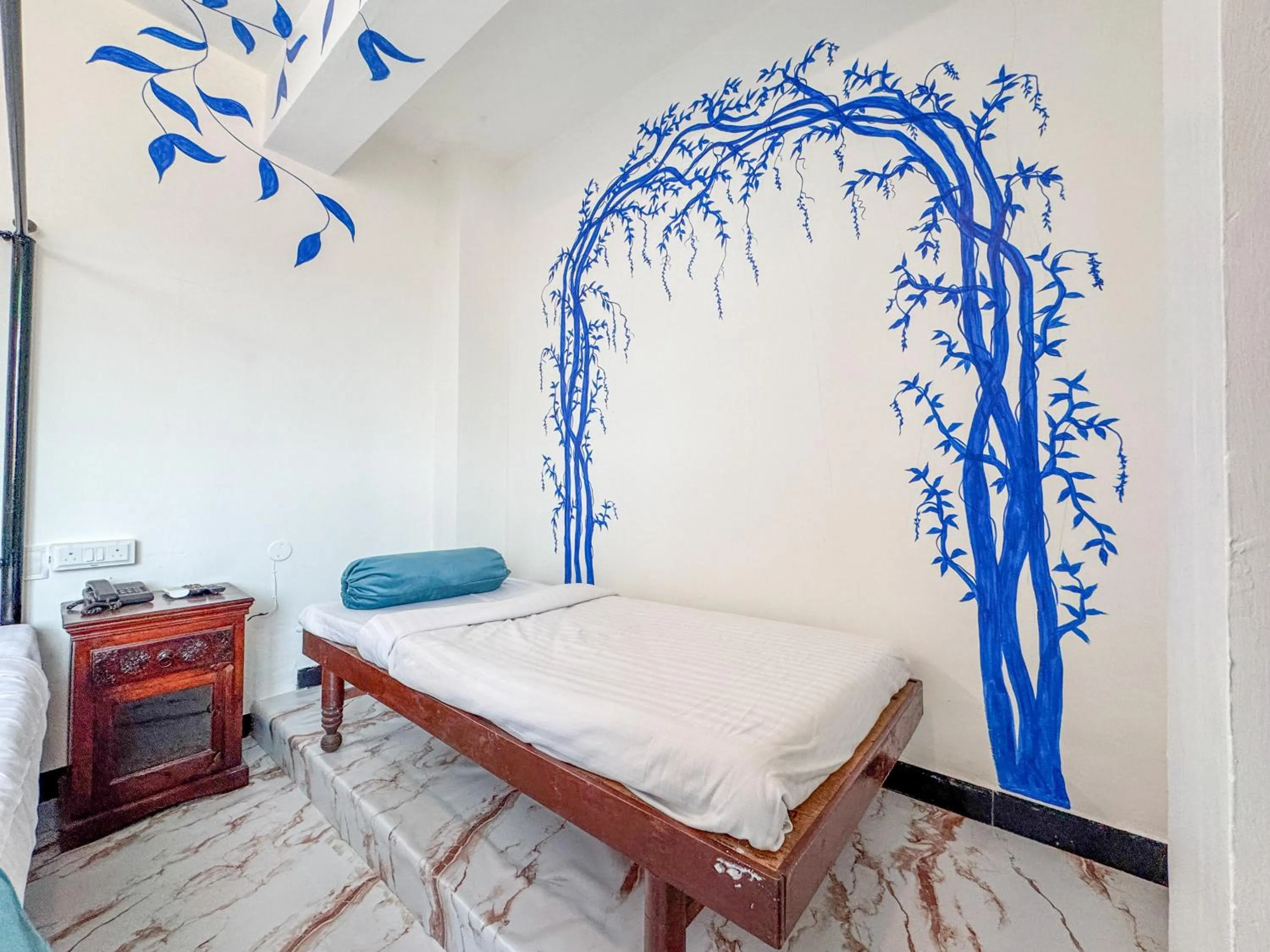 Bed in Storica Stays Panorama Haveli Udaipur