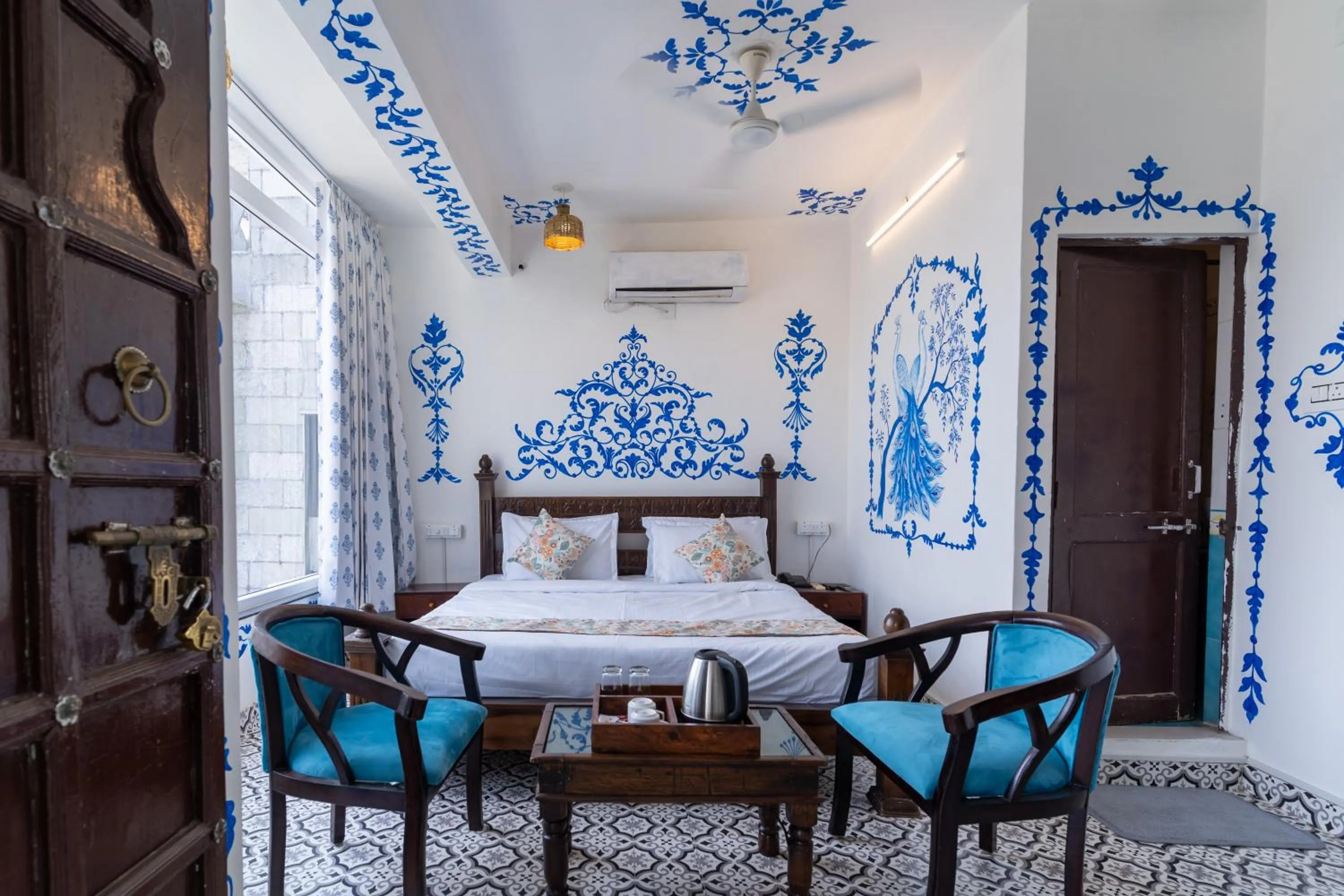 Bedroom, Bed in Storica Stays Panorama Haveli Udaipur