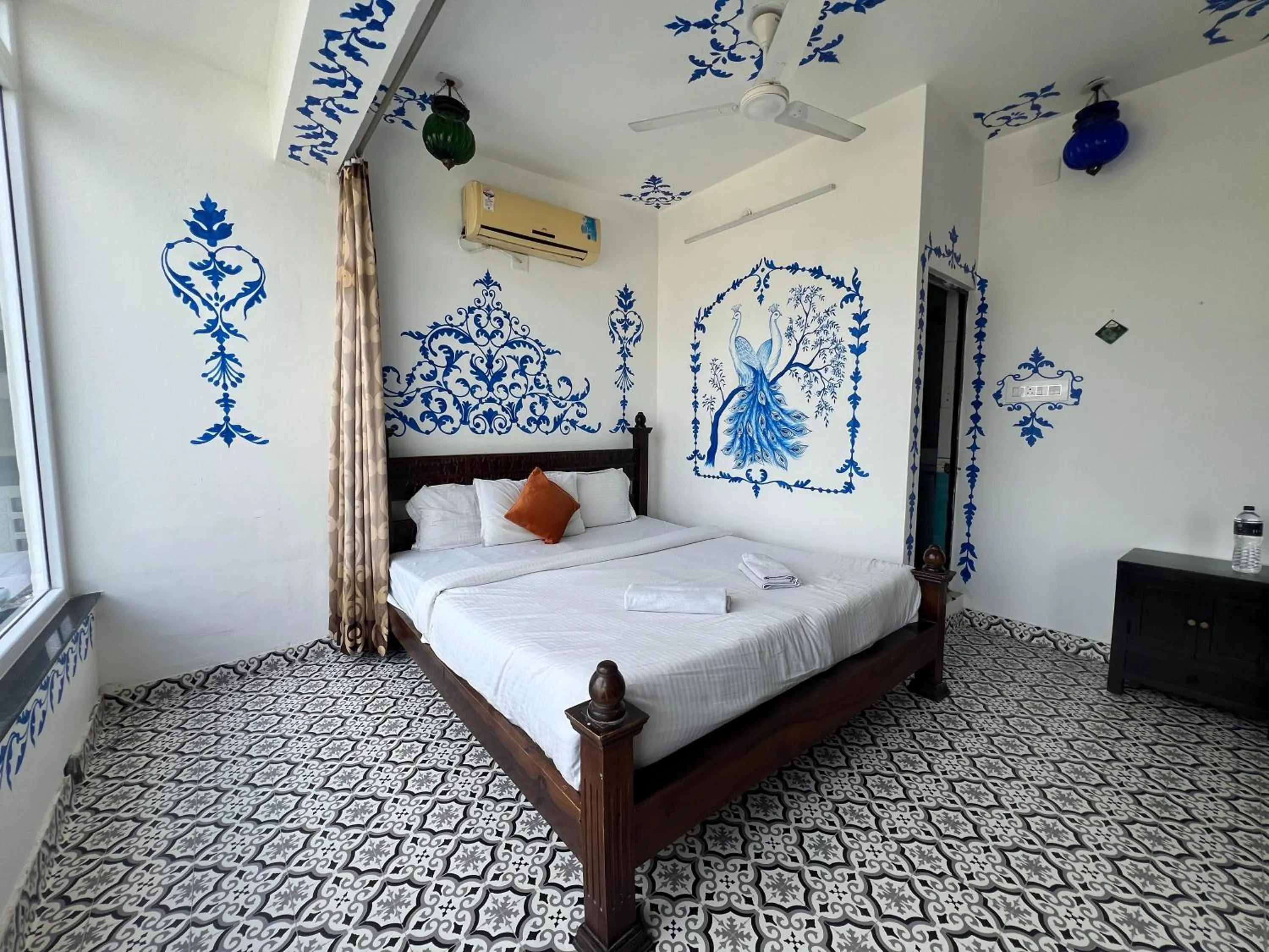 Bedroom, Bed in Storica Stays Panorama Haveli Udaipur