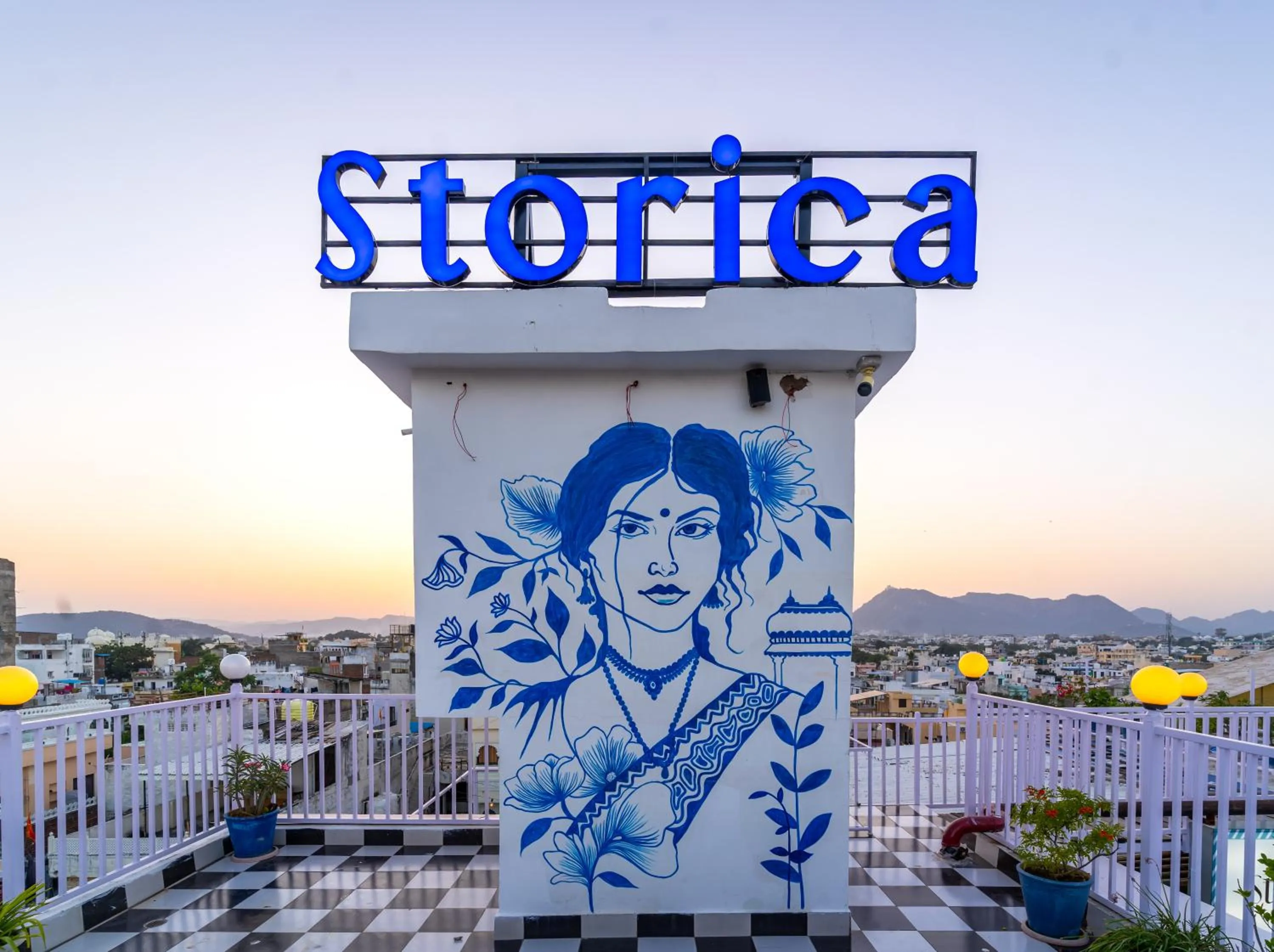 Balcony/Terrace in Storica Stays Panorama Haveli Udaipur