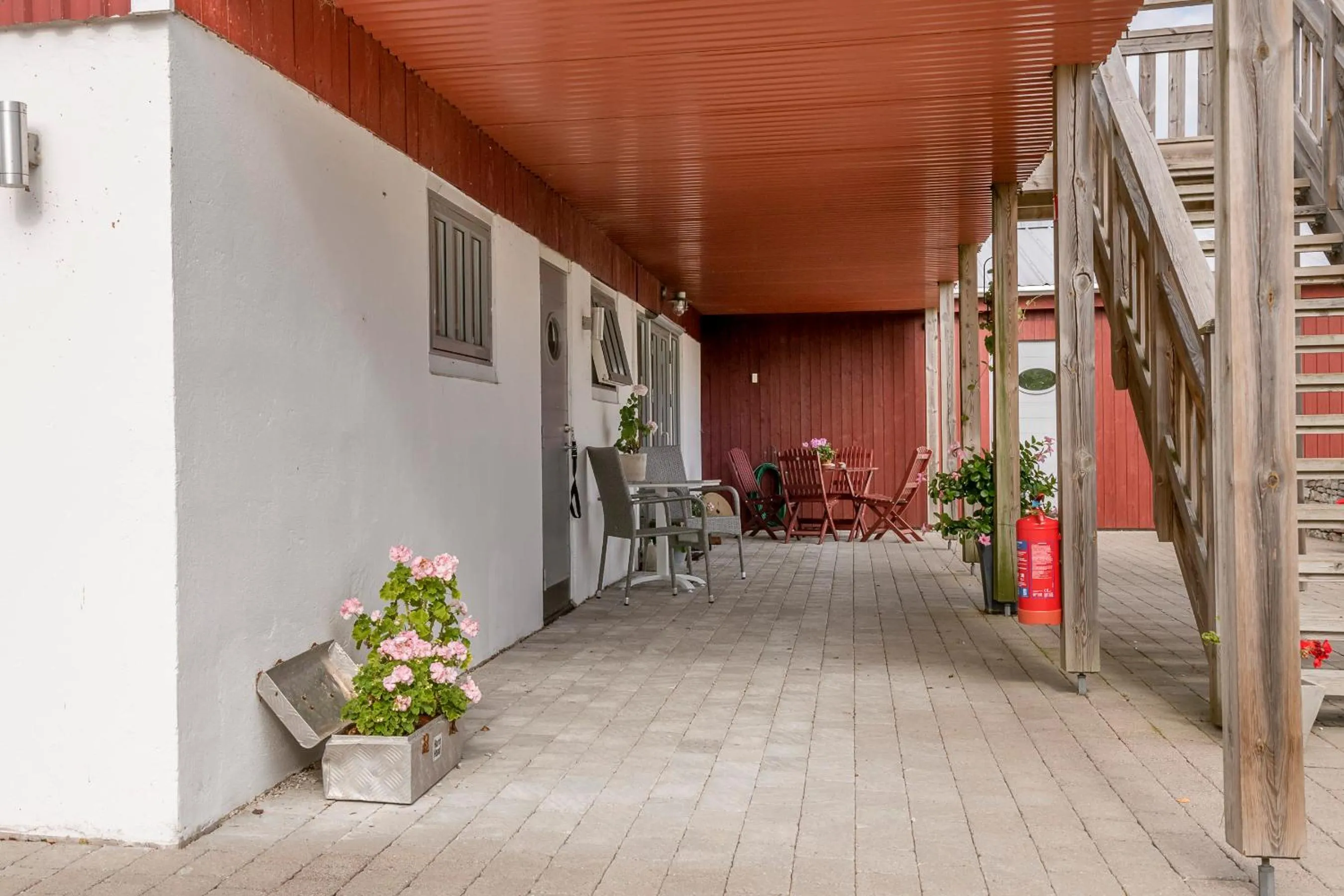 Patio in Ljungs Fem Rum