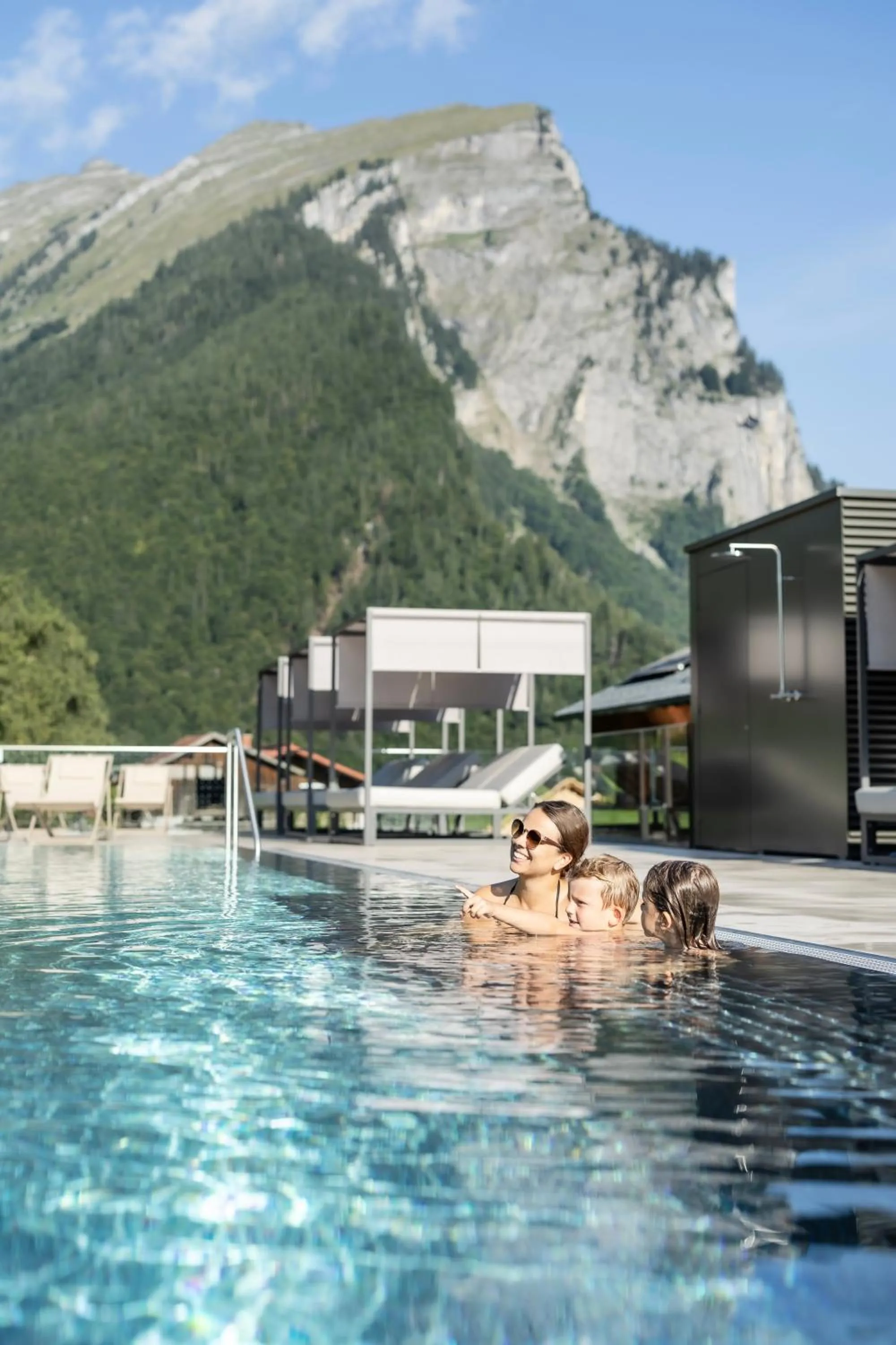 Swimming pool in Alpen Hotel Post