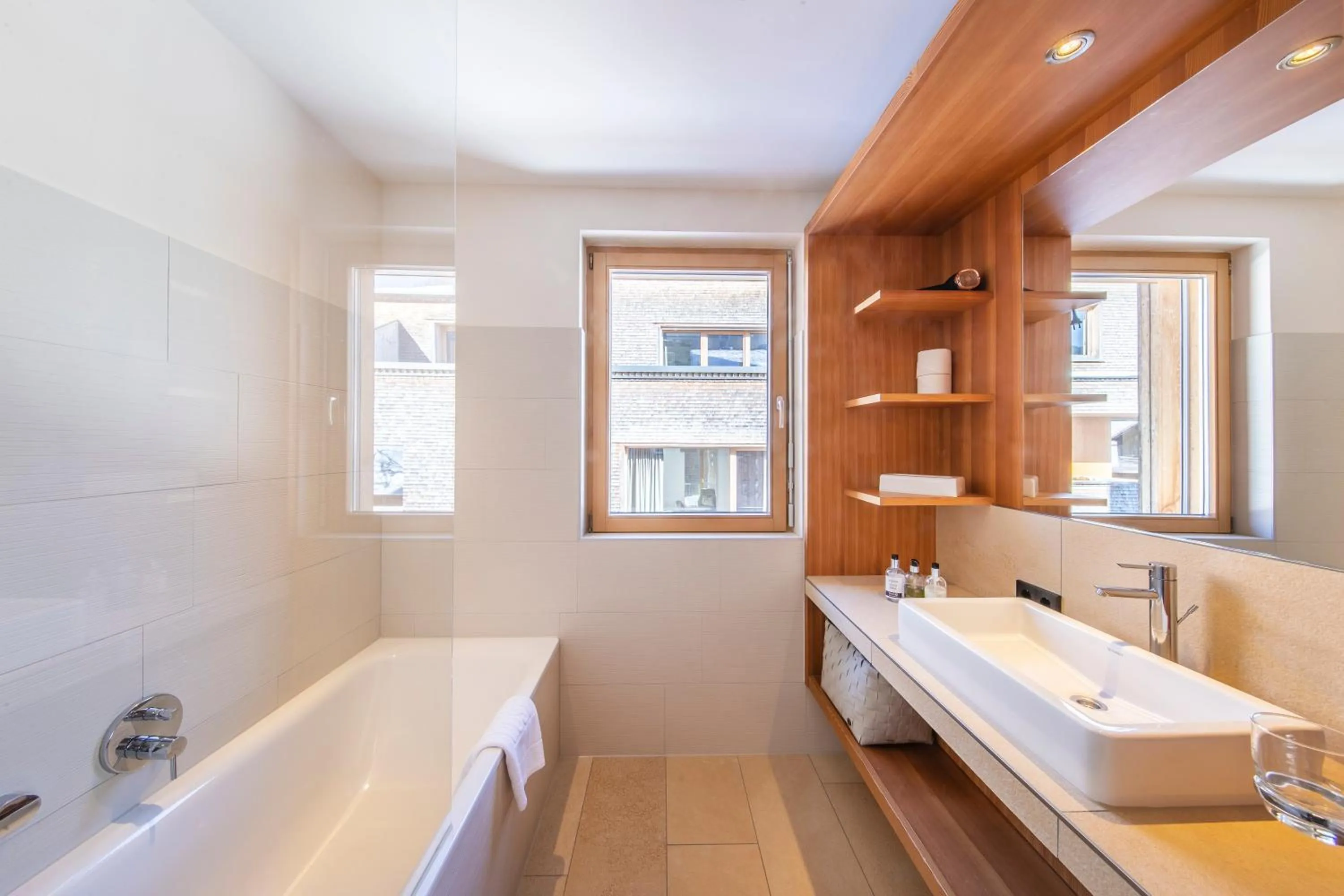 Bathroom in Alpen Hotel Post