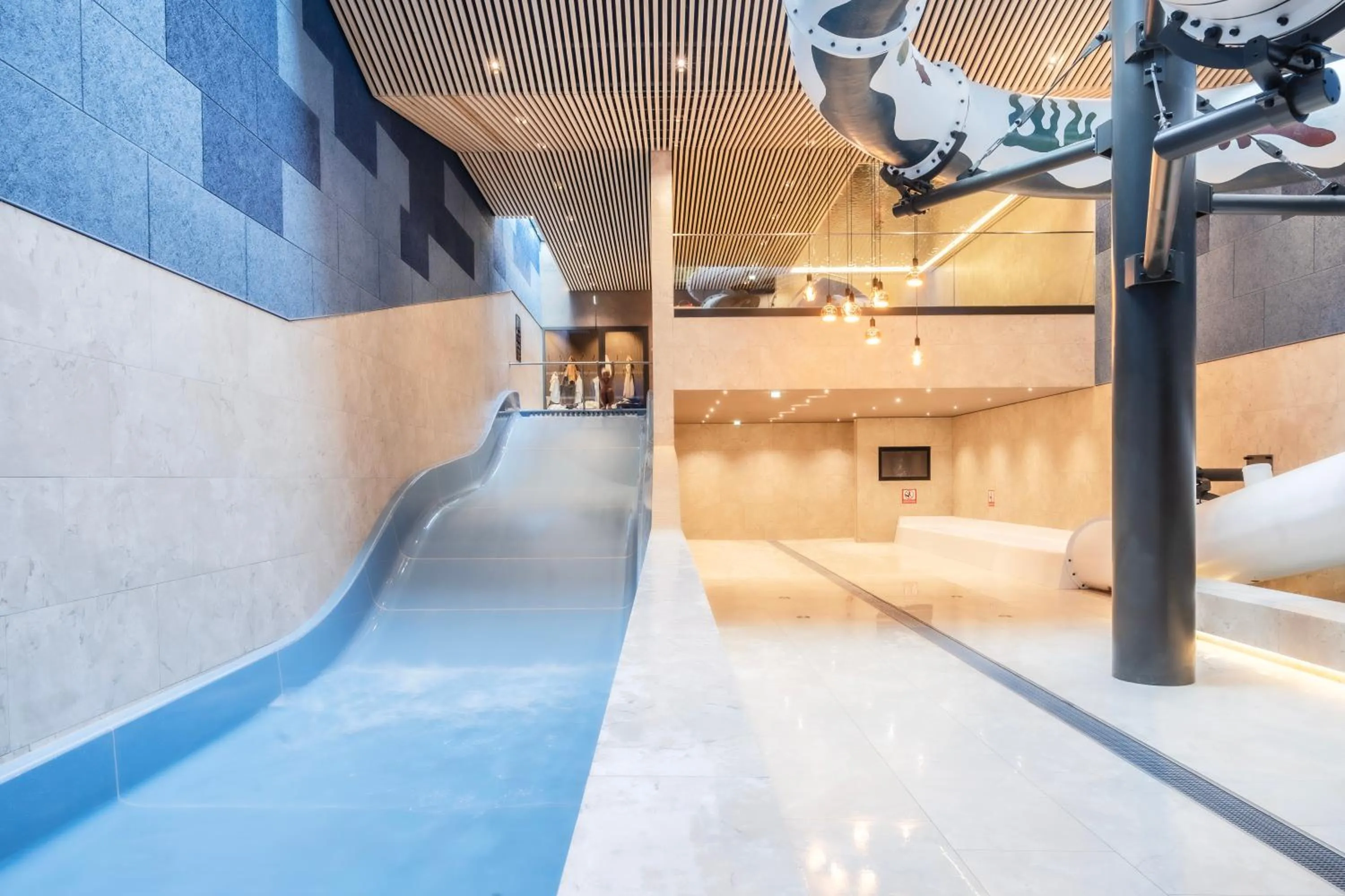 Aqua park in Alpen Hotel Post