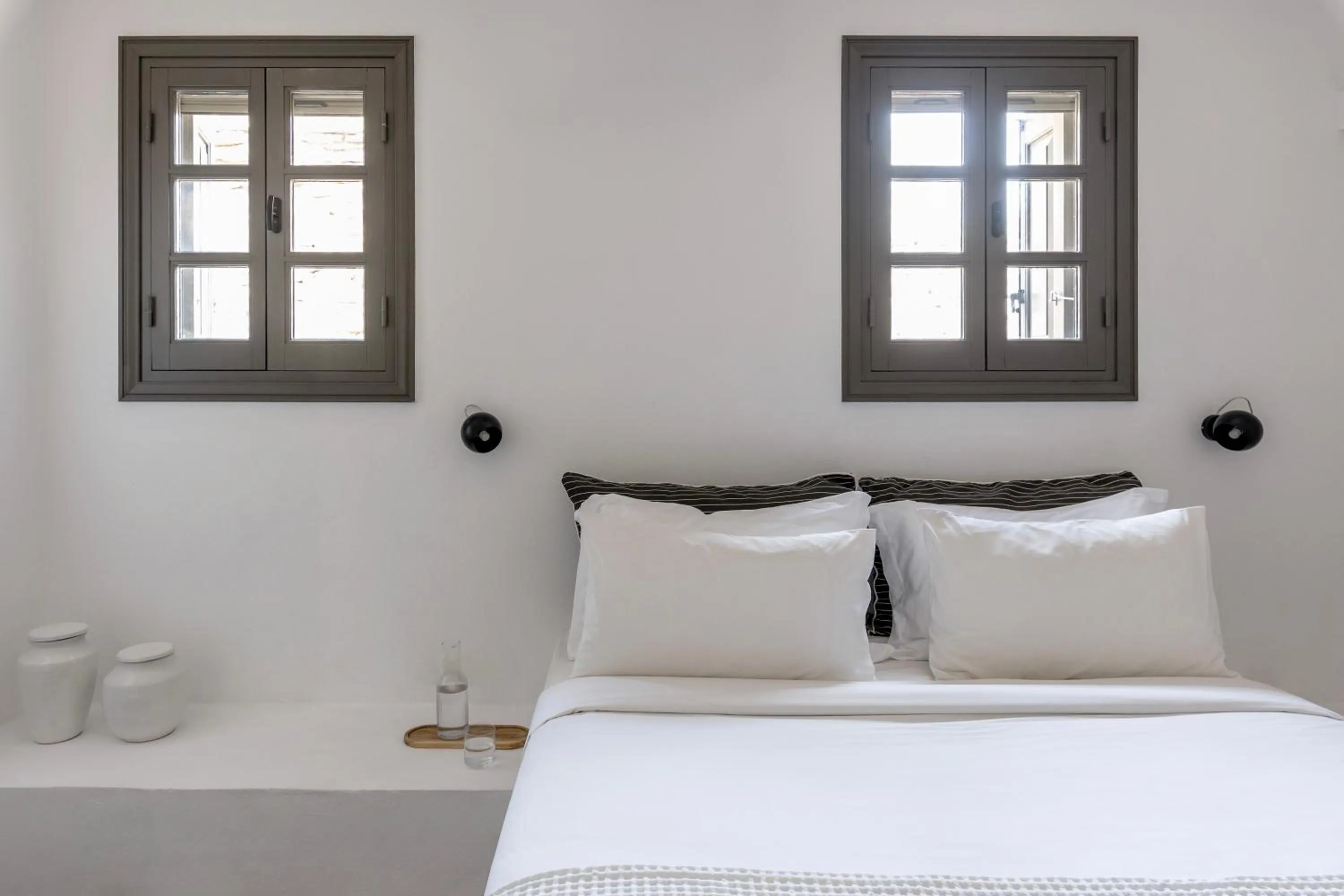 Bed in Acron Villas Paros