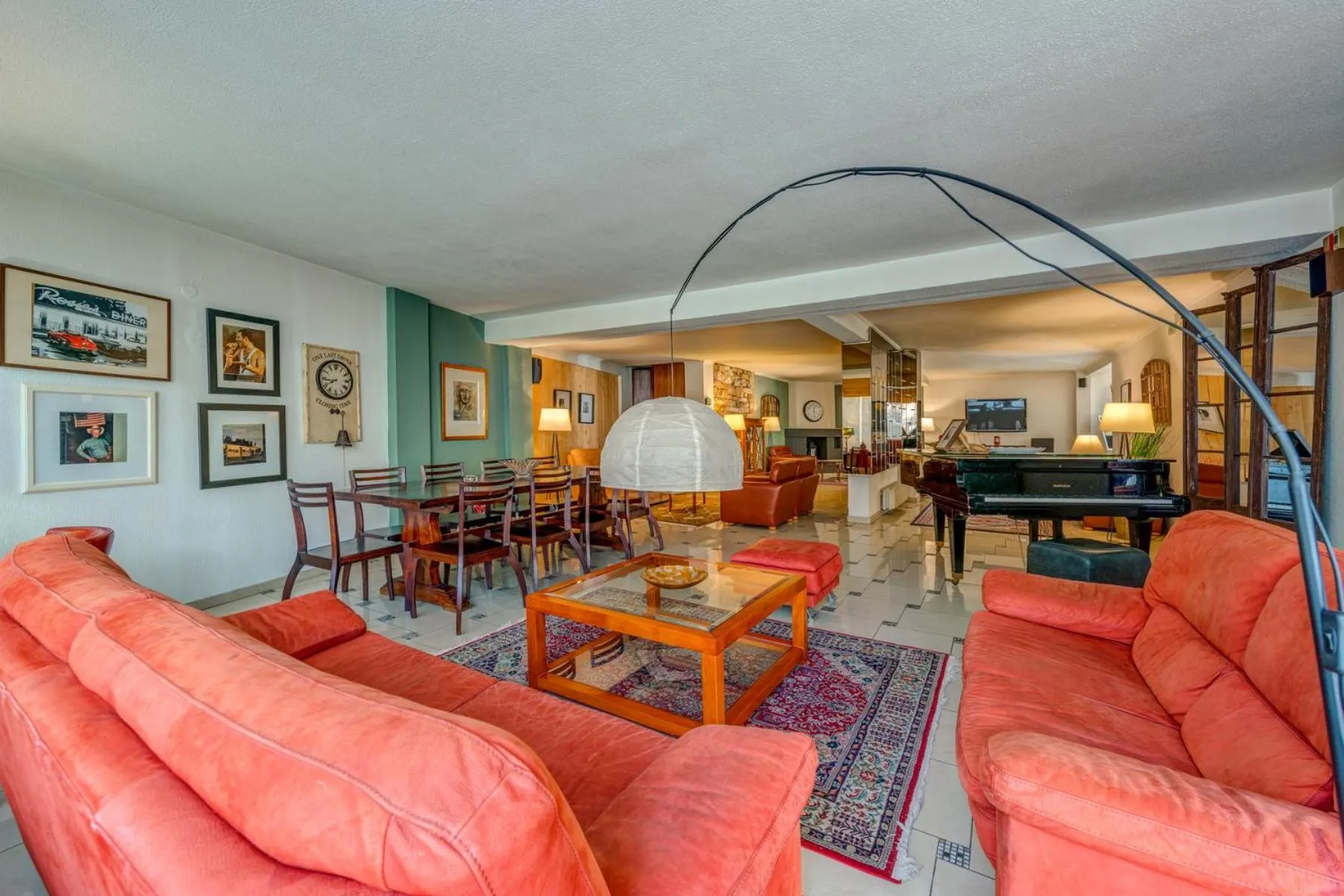 Living room in Alexios Hotel