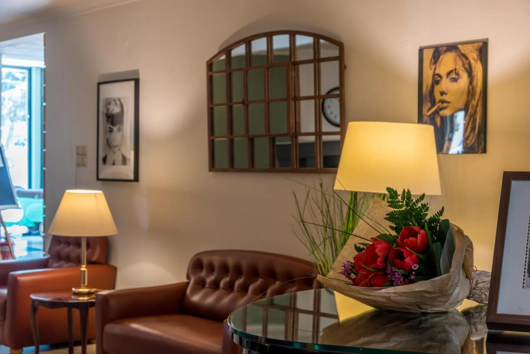 Living room in Alexios Hotel