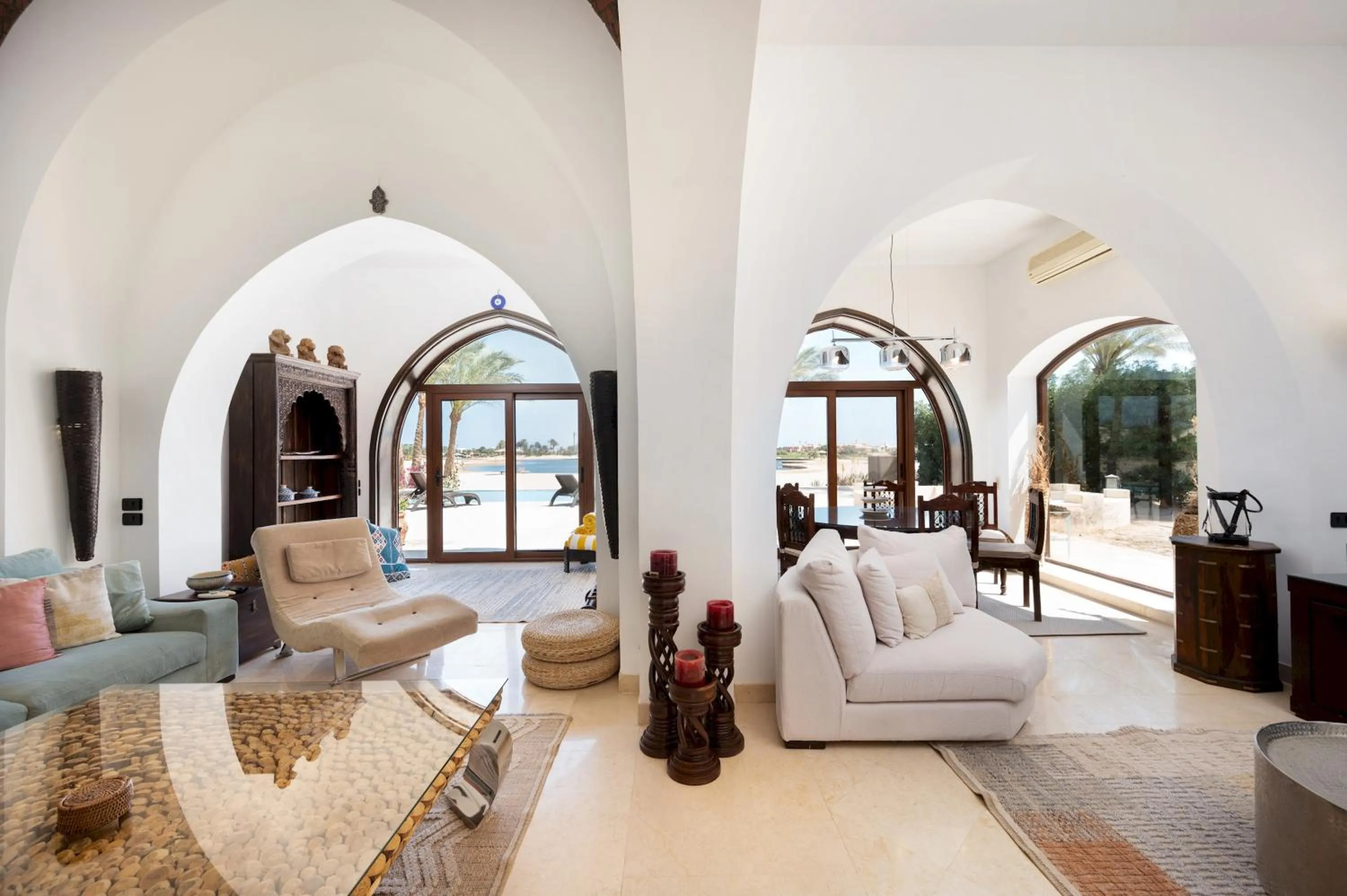 Seating area in VESTA - El Gouna Residence