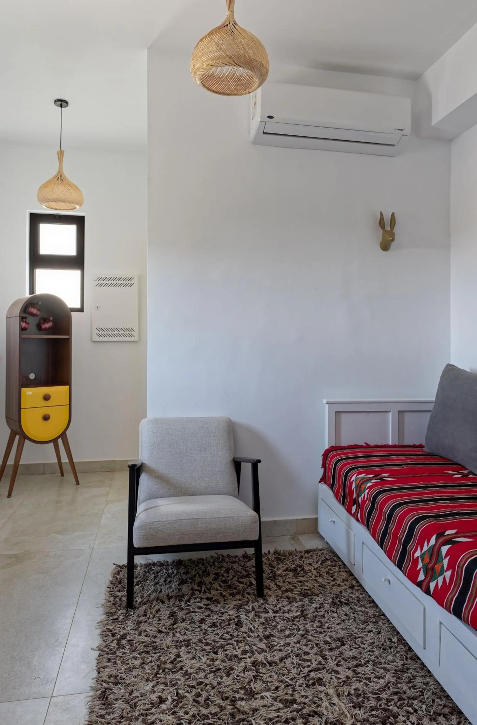 Seating area, Bed in VESTA - El Gouna Residence