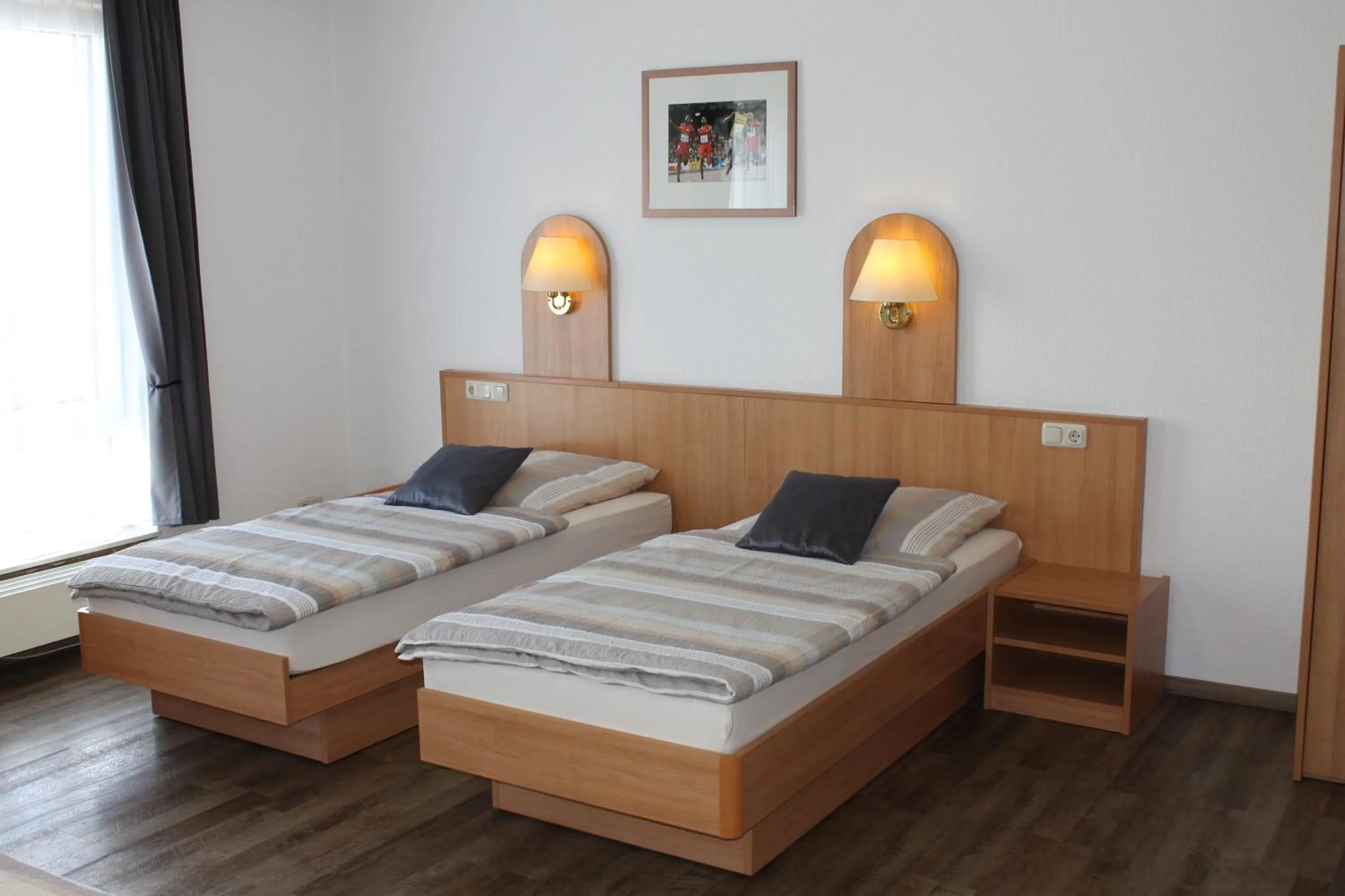 Bed in TOTO's Gasthaus