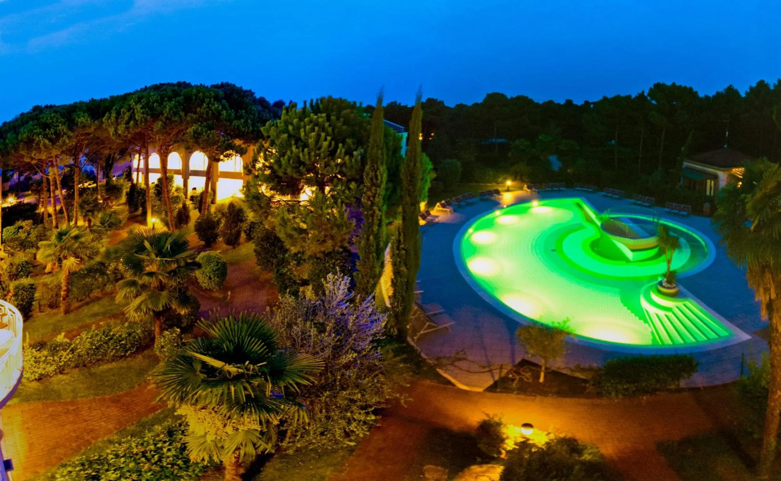 Pool view in Villaggio Mare Blu