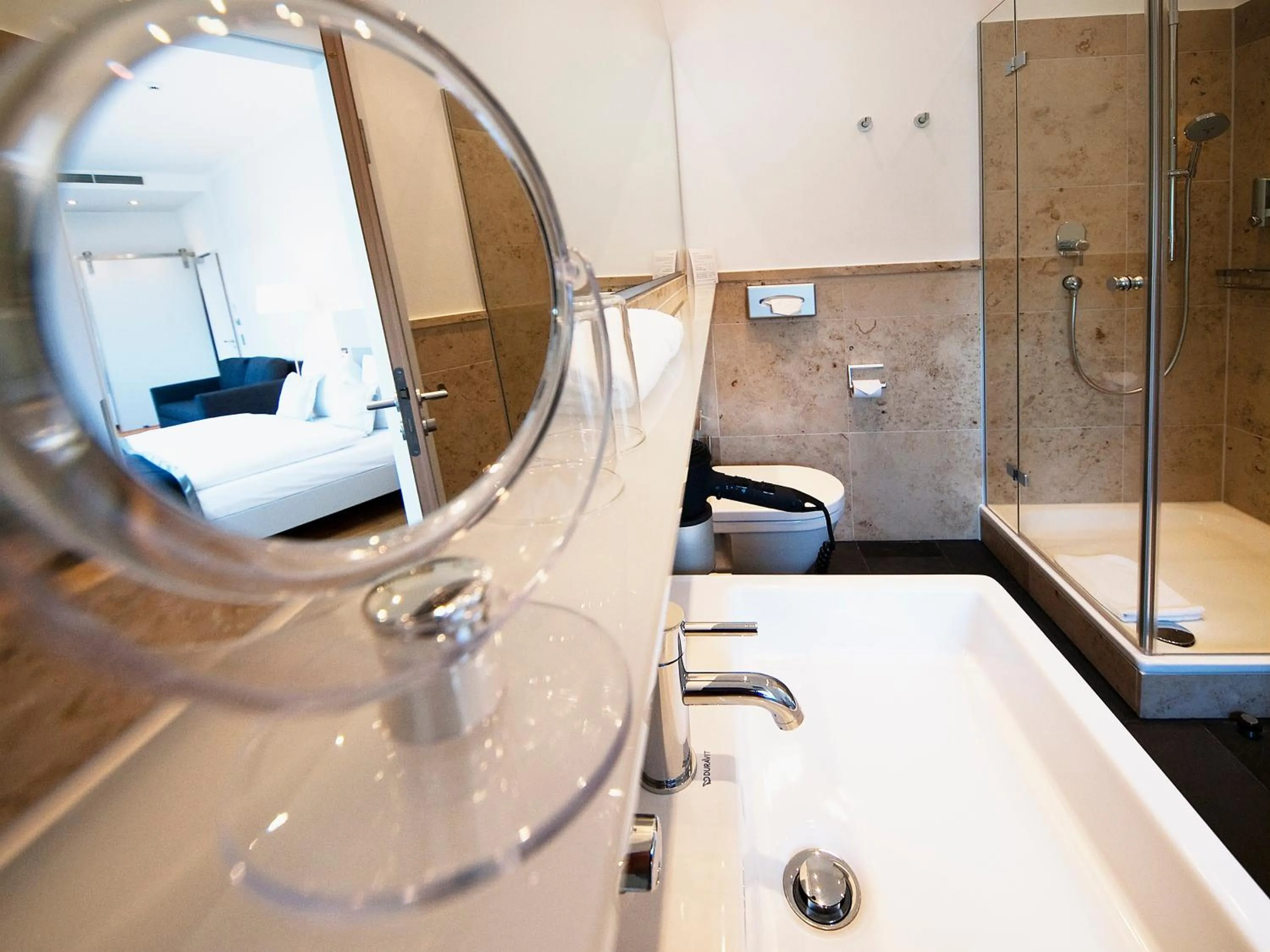 Bathroom in Qube Hotel Bergheim