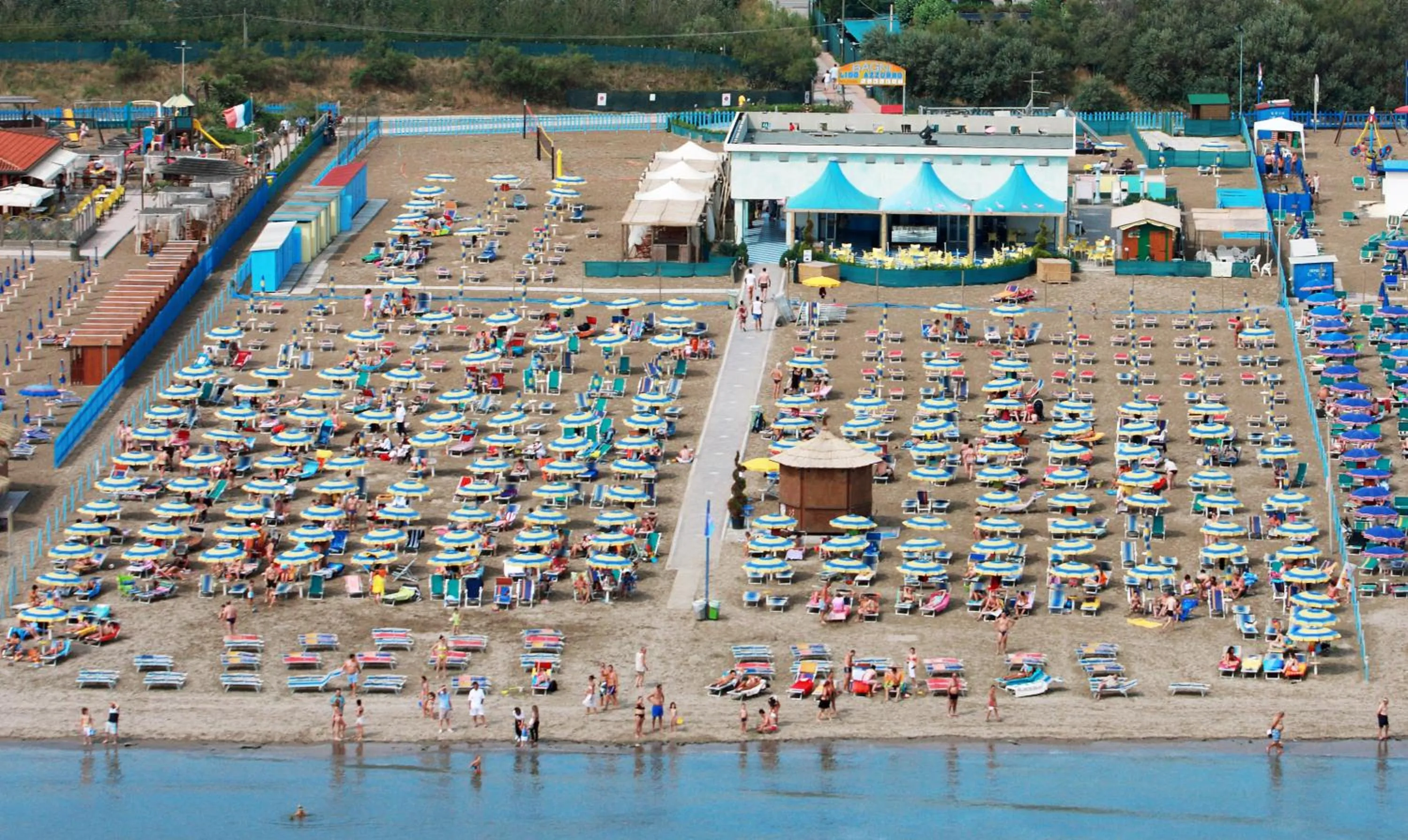 Beach in Hotel Colorado