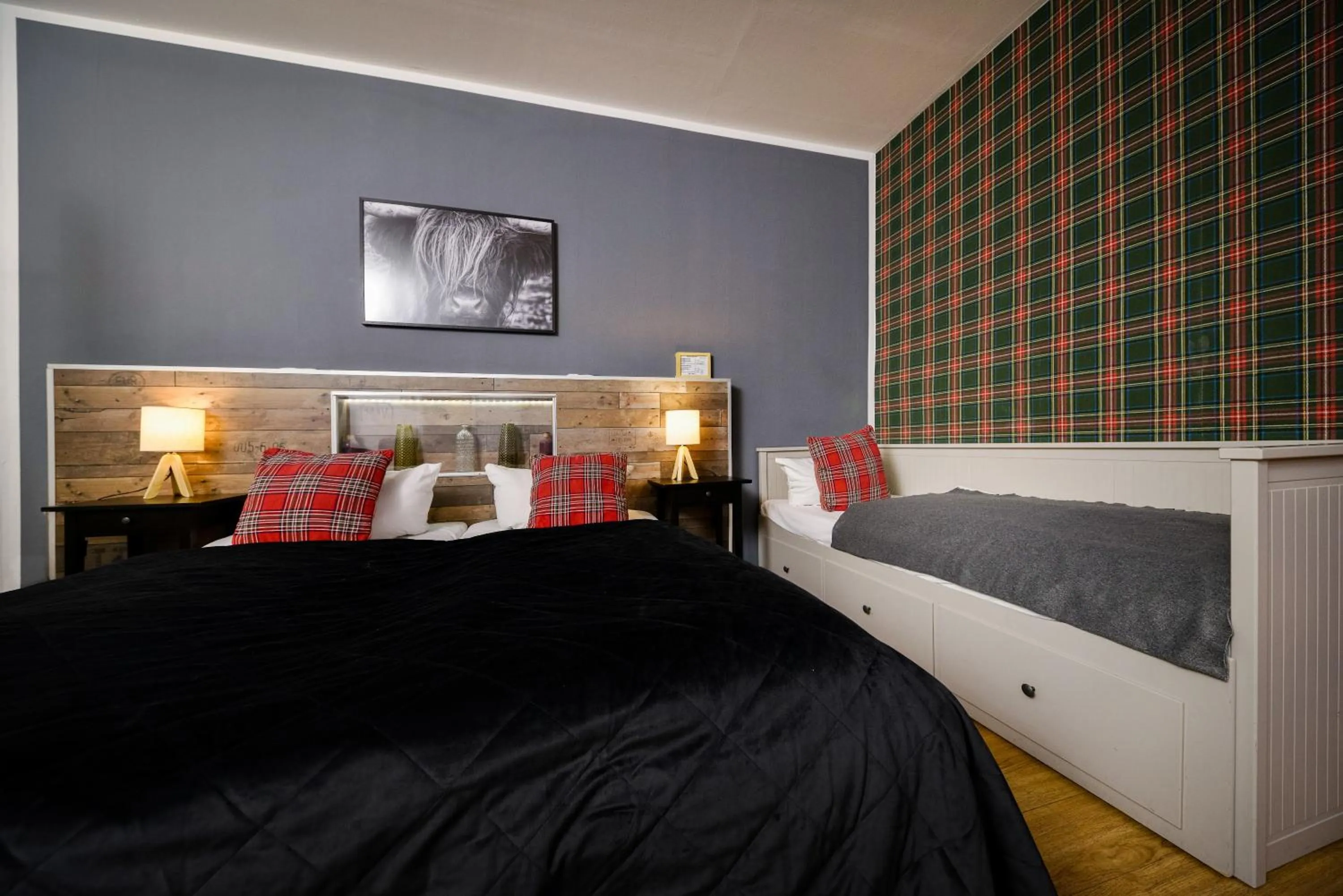 Bed in Old Town Hotel