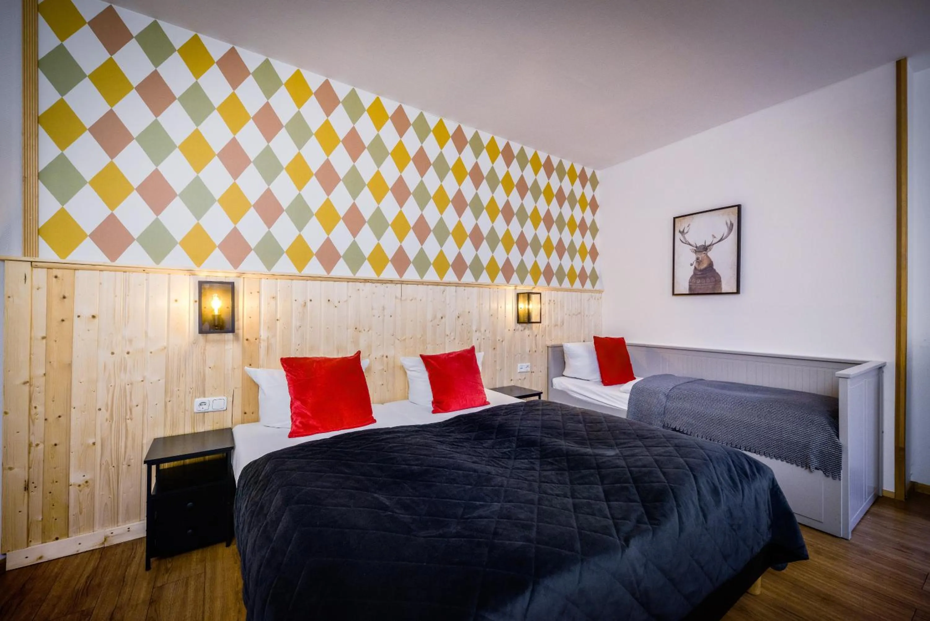 Bed in Old Town Hotel