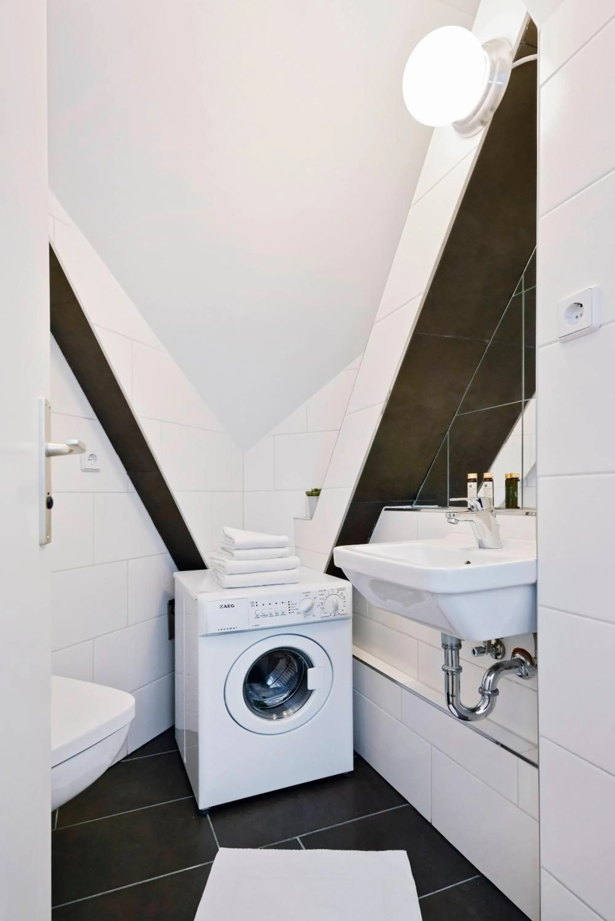 Bathroom in Old Town Hotel