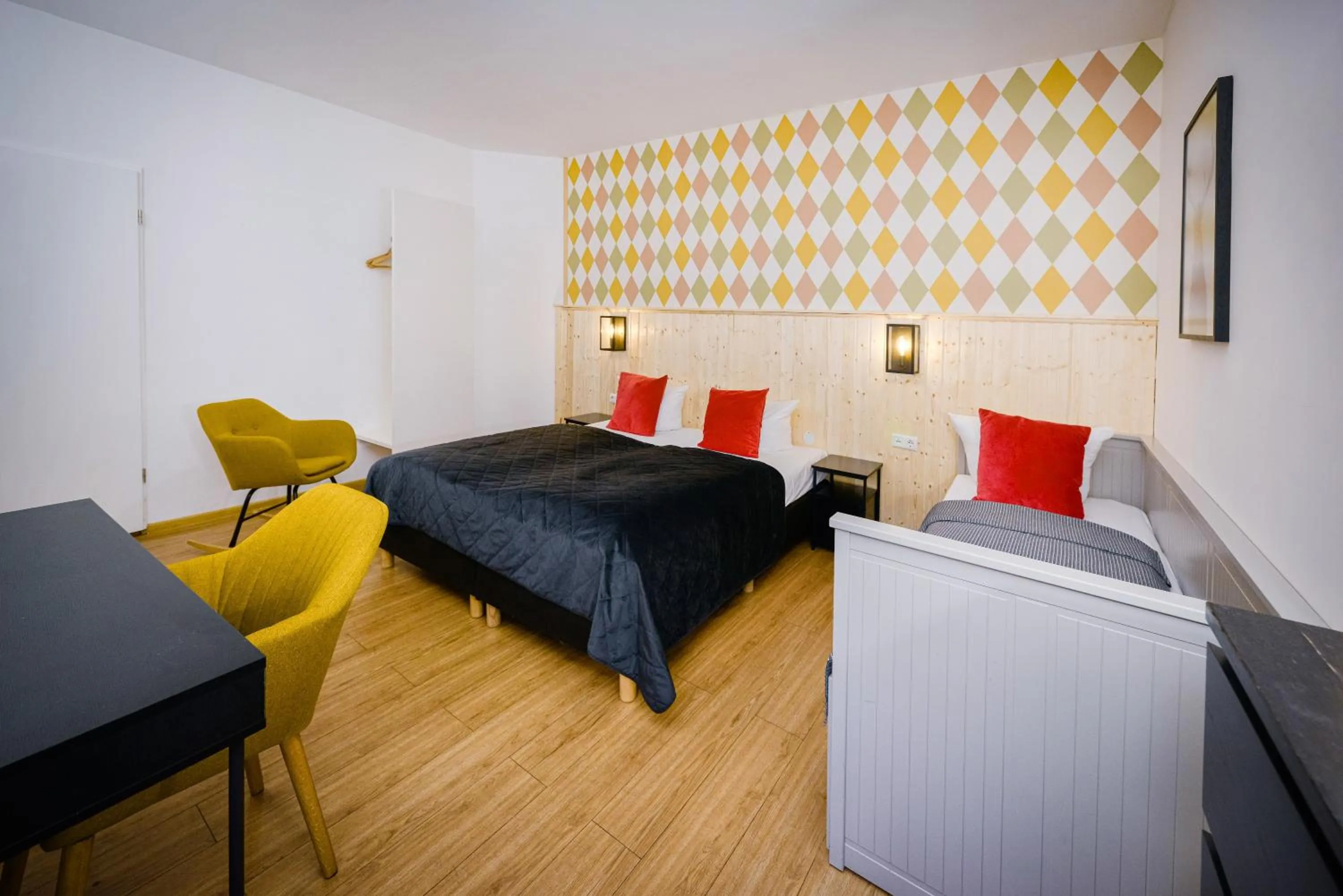 Bed in Old Town Hotel