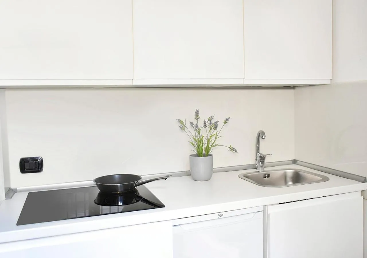 Kitchen or kitchenette in Roma Resort Termini